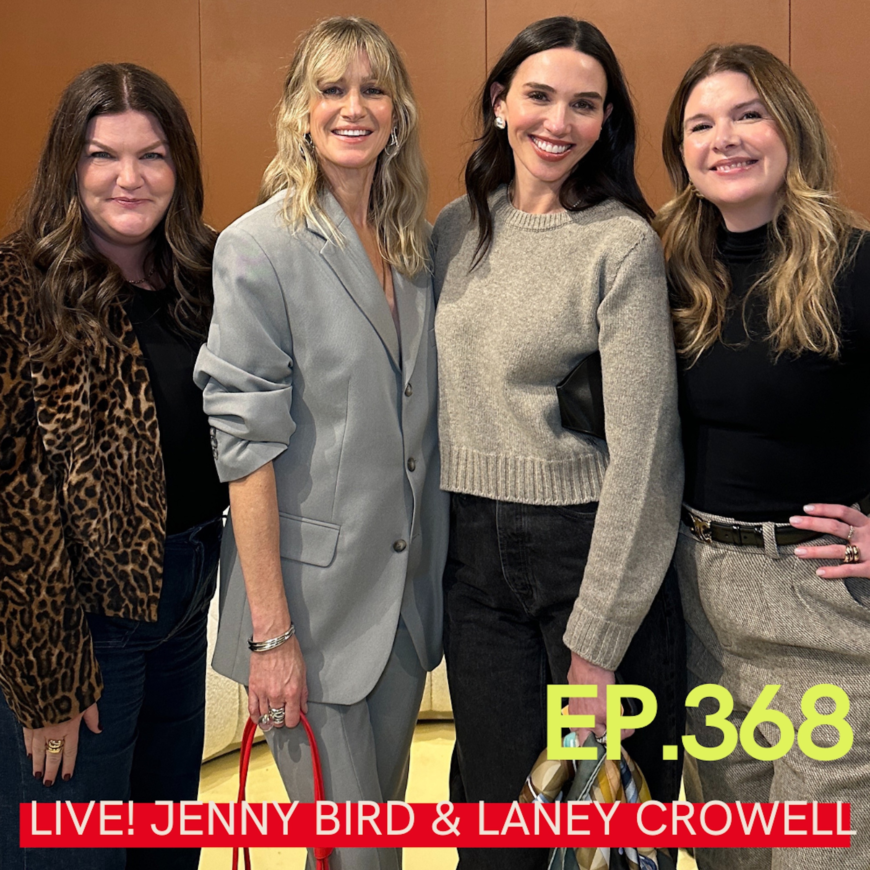 Live Podcast! Dupe Culture, Wellness Musts, Skincare That Makes a Difference and *The* Colour We’ll All Be Wearing in 2025 with Tastemaking Style and Beauty Founders Jenny Bird and Laney Crowell