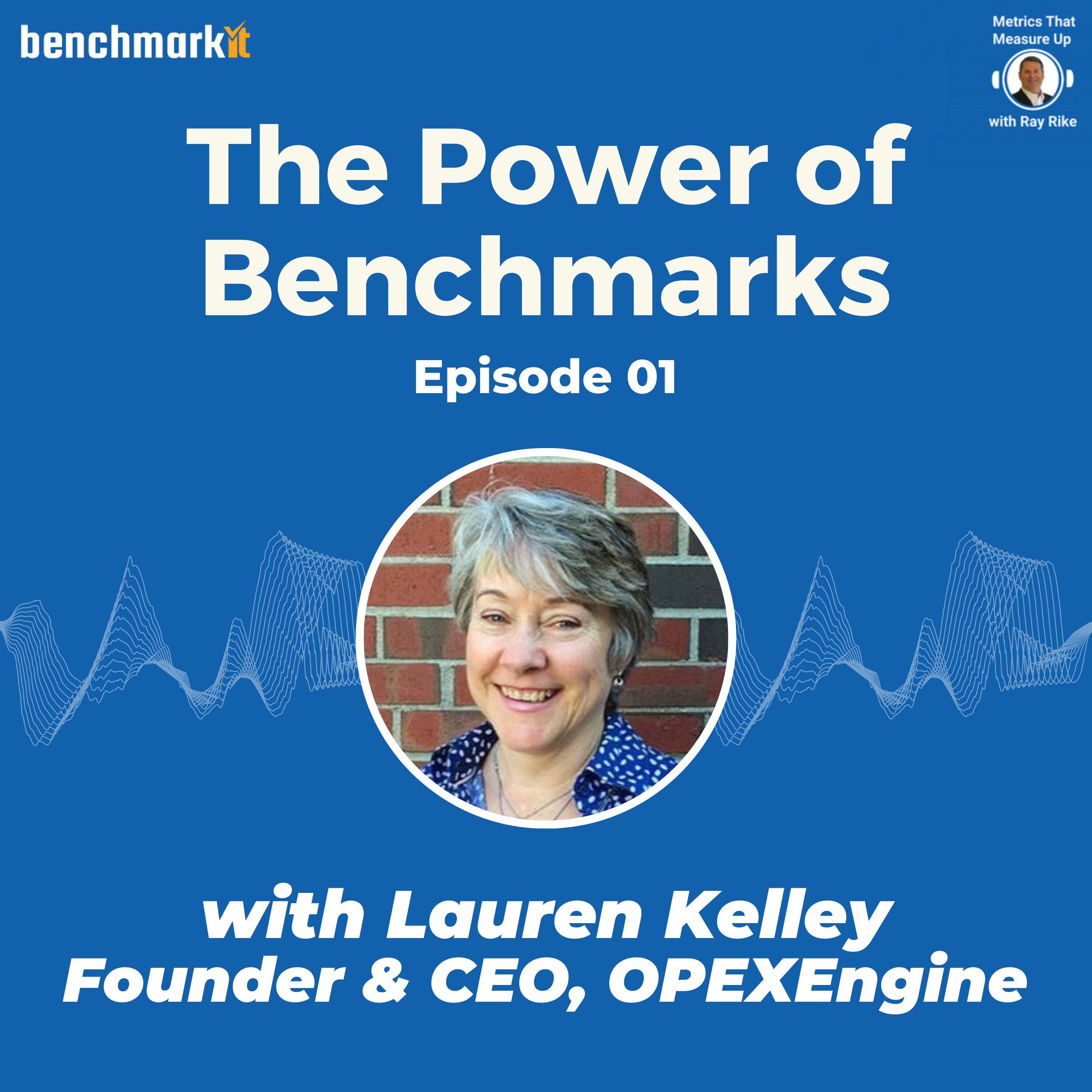 The Power of Benchmarks - with Lauren Kelley, Founder and CEO OPEX Engine (Episode 1)