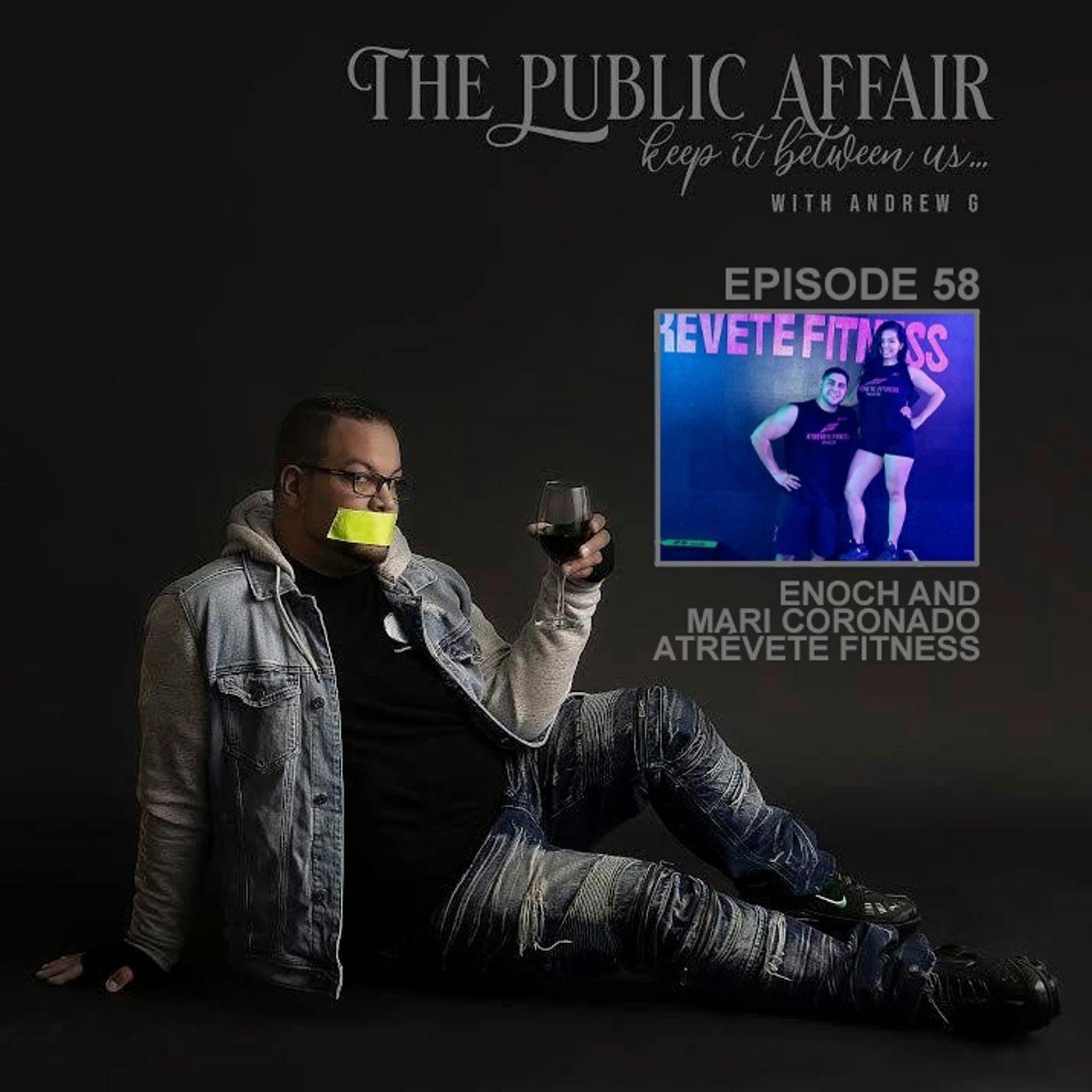 Enoch and Mari Coronado of Atrévete Fitness episode artwork