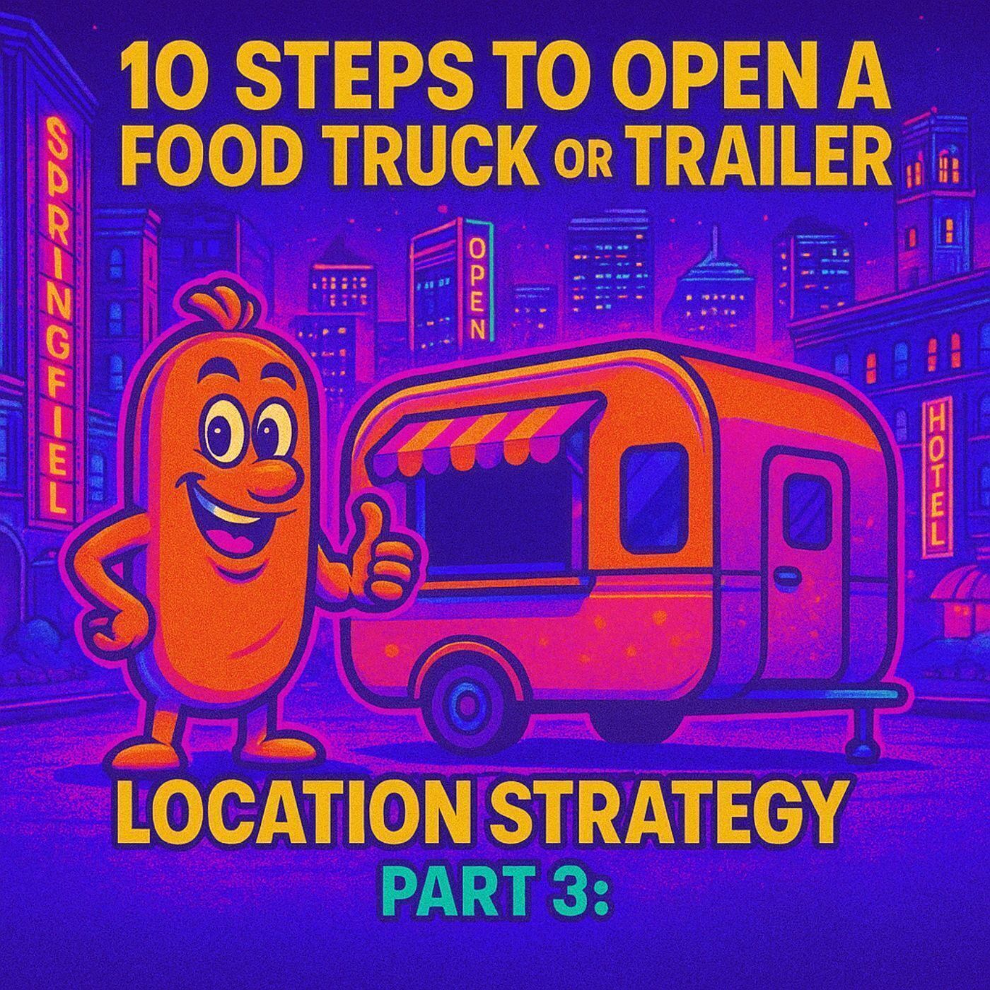10 Steps to Open a Food Truck or Trailer: Part 3 - Mastering Location Strategy with Gus the Grinder
