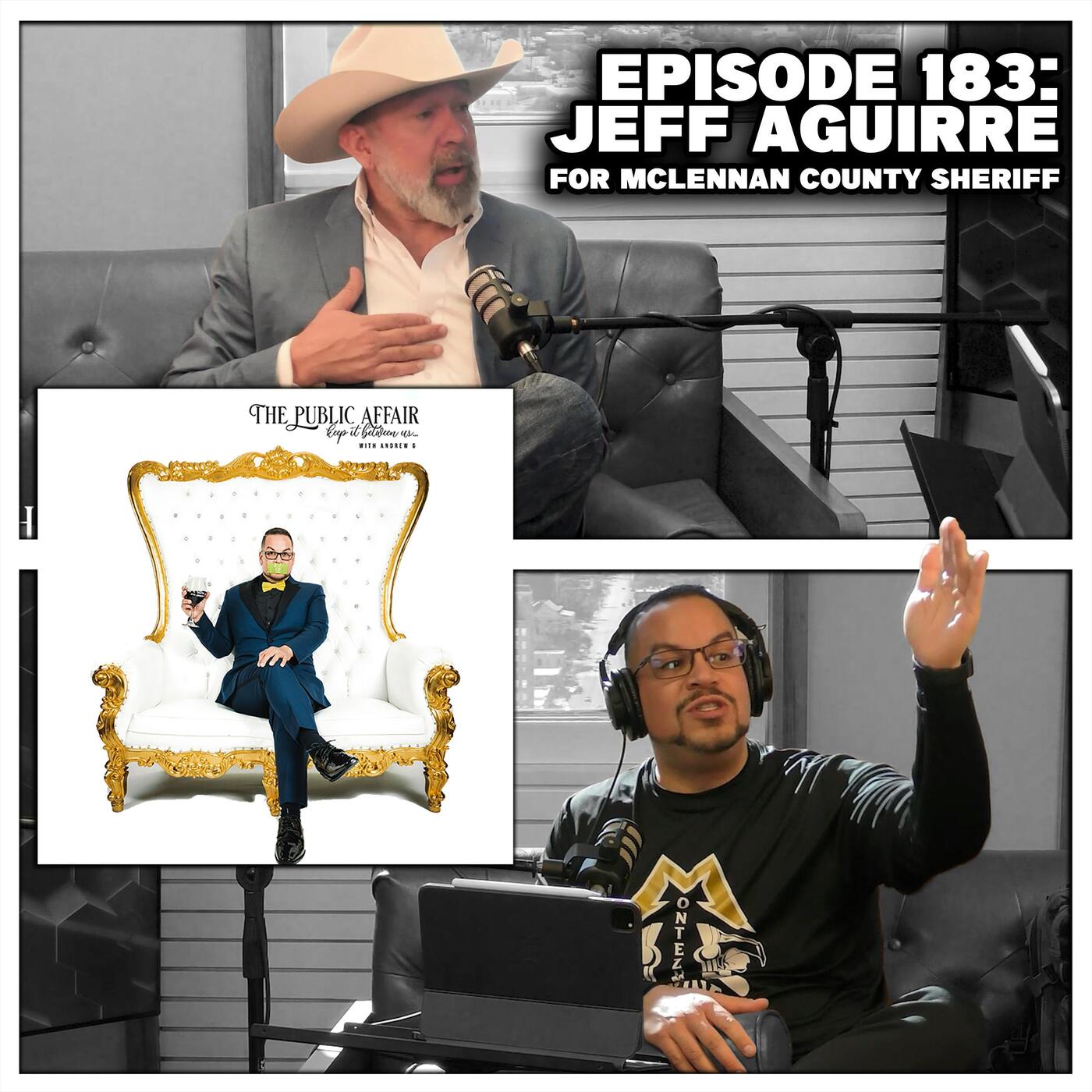 Jeff Aguirre - for McLennan County Sheriff episode artwork