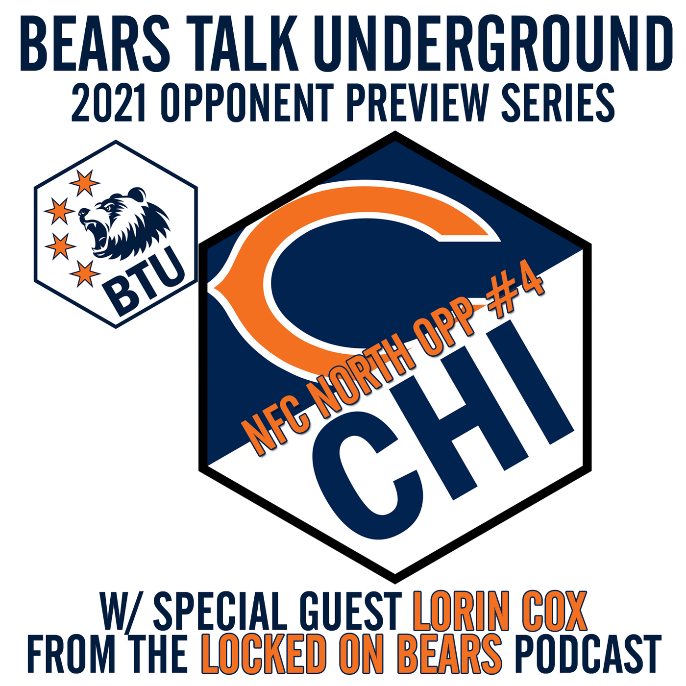 2021 Opponent Preview #15 - Chicago Bears w/Lorin Cox from the Locked On Bears podcast episode artwork