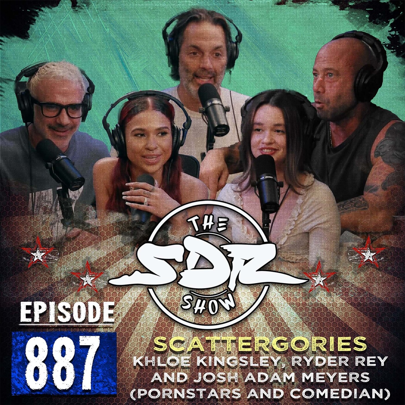 Khloe Kingsley, Ryder Rey and Josh Adam Meyers (Pornstars and Comedian) - Scattergories