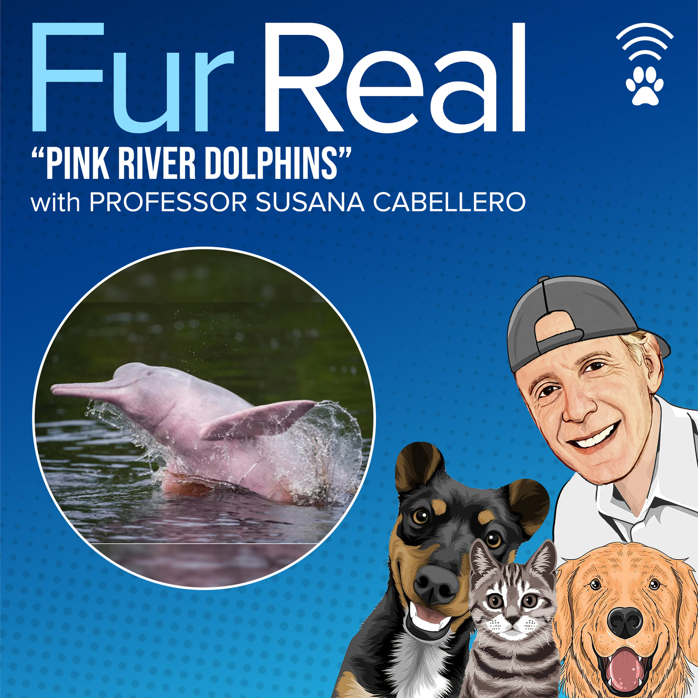 "PINK RIVER DOLPHINS" with Professor Susana Cabellero
