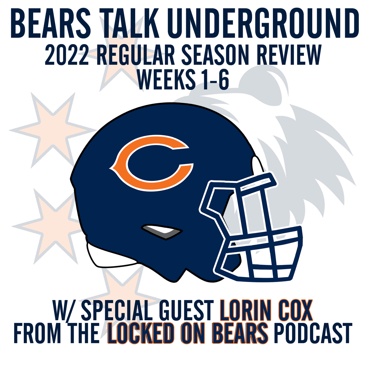 2022 Regular Season Review (Weeks 1-6) - w/Lorin Cox from Locked on Bears episode artwork
