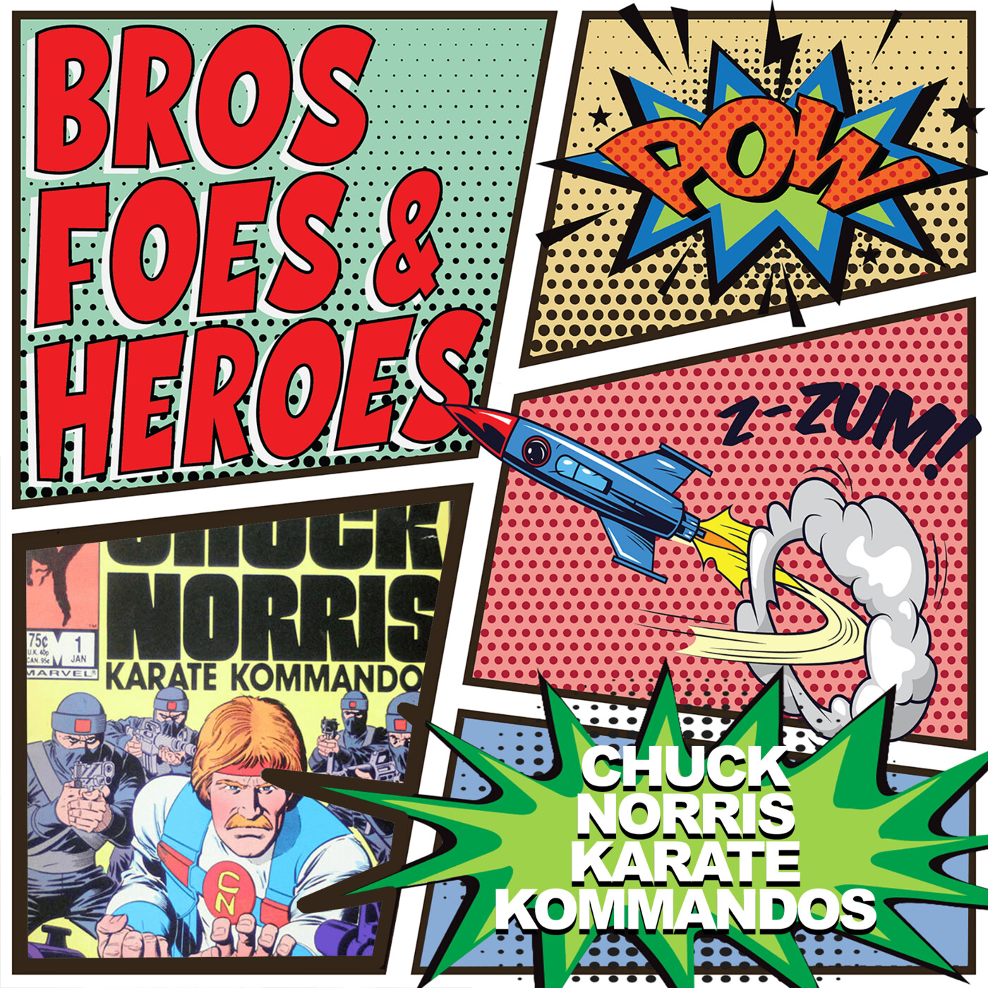 CHUCK NORRIS and the Karate Commandos episode artwork