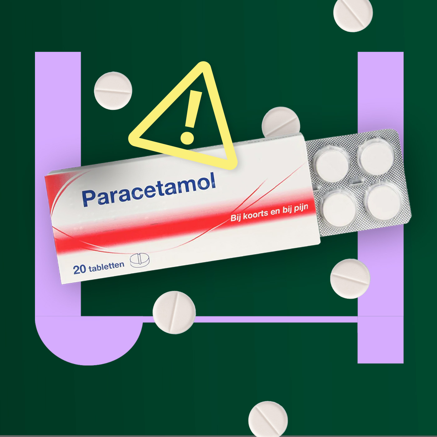 575. Hoe kan paracetamol je vergiftigen? - podcast episode cover