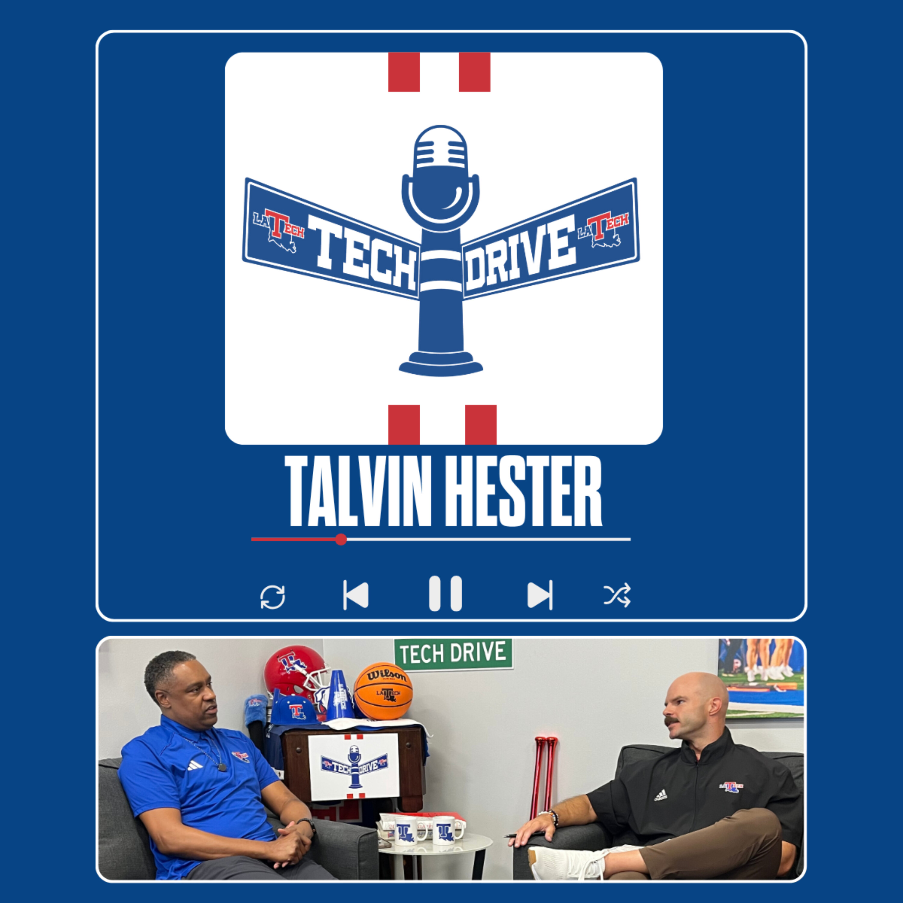 Tech Drive – Talvin Hester (Head Men’s Basketball Coach) episode artwork