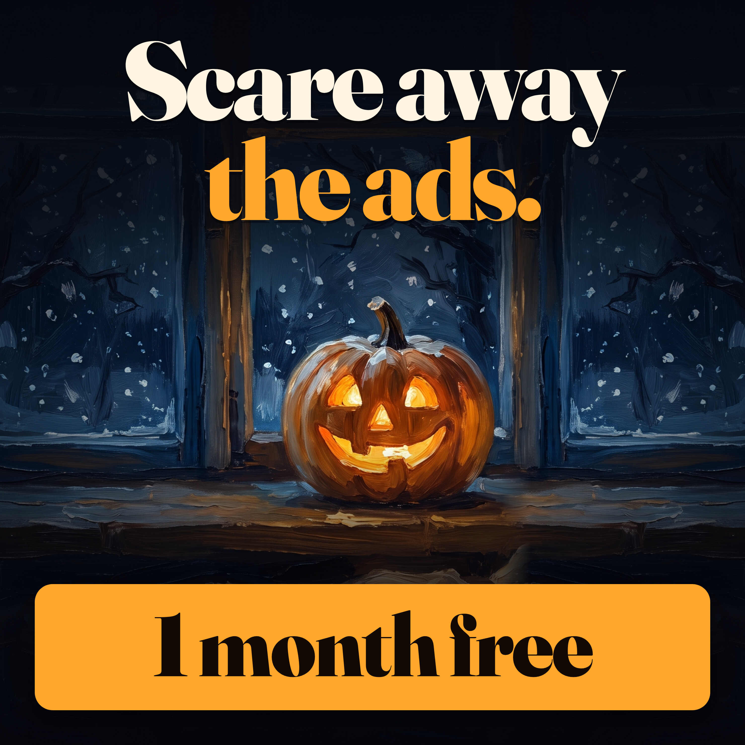 Spooky Sleep Treat 🎃 Get One Month of Premium On Us | Code SPOOKYSLEEP | Sleep Sound (12 Hours)