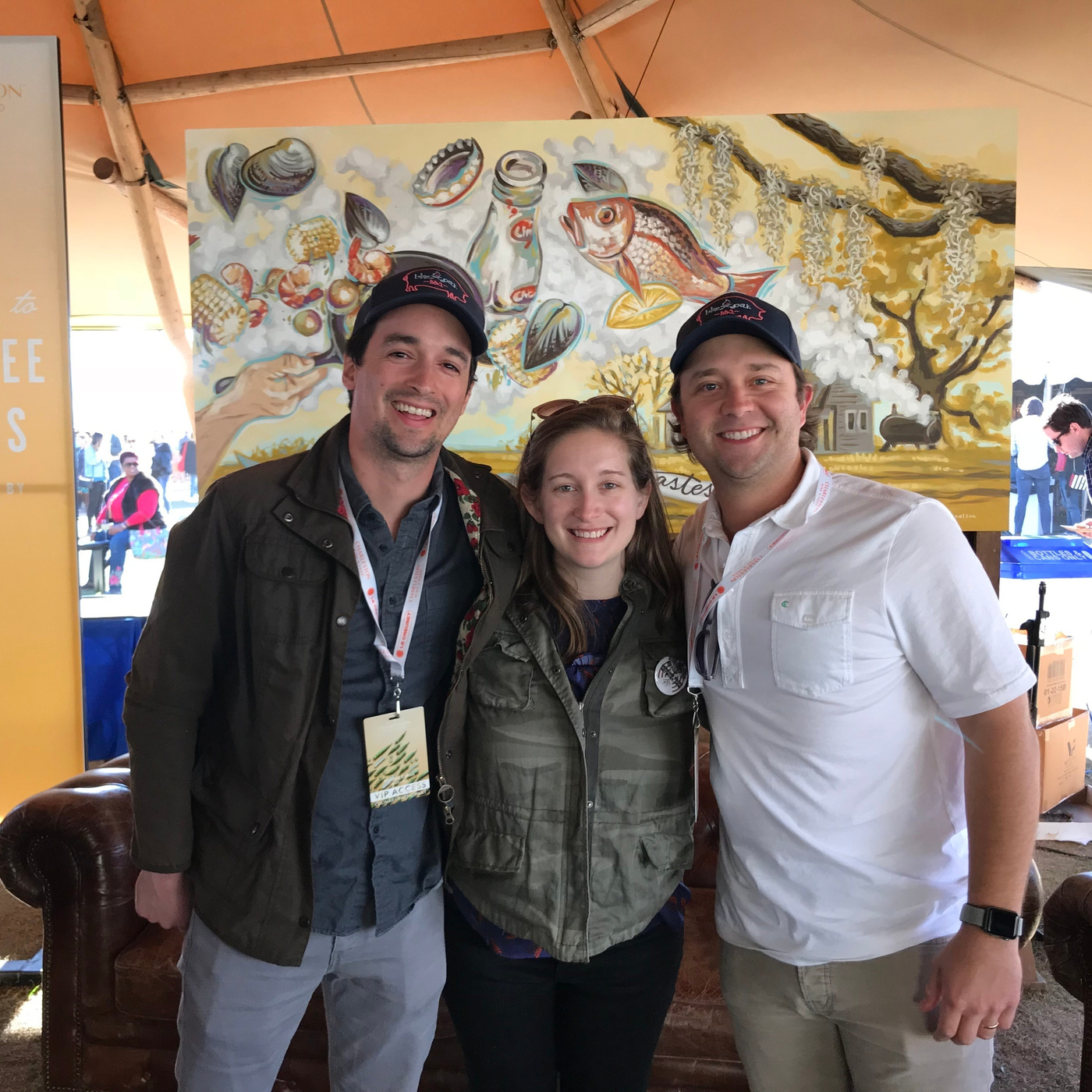 Philip Moseley and Ronnie Evans at CHSWFF18