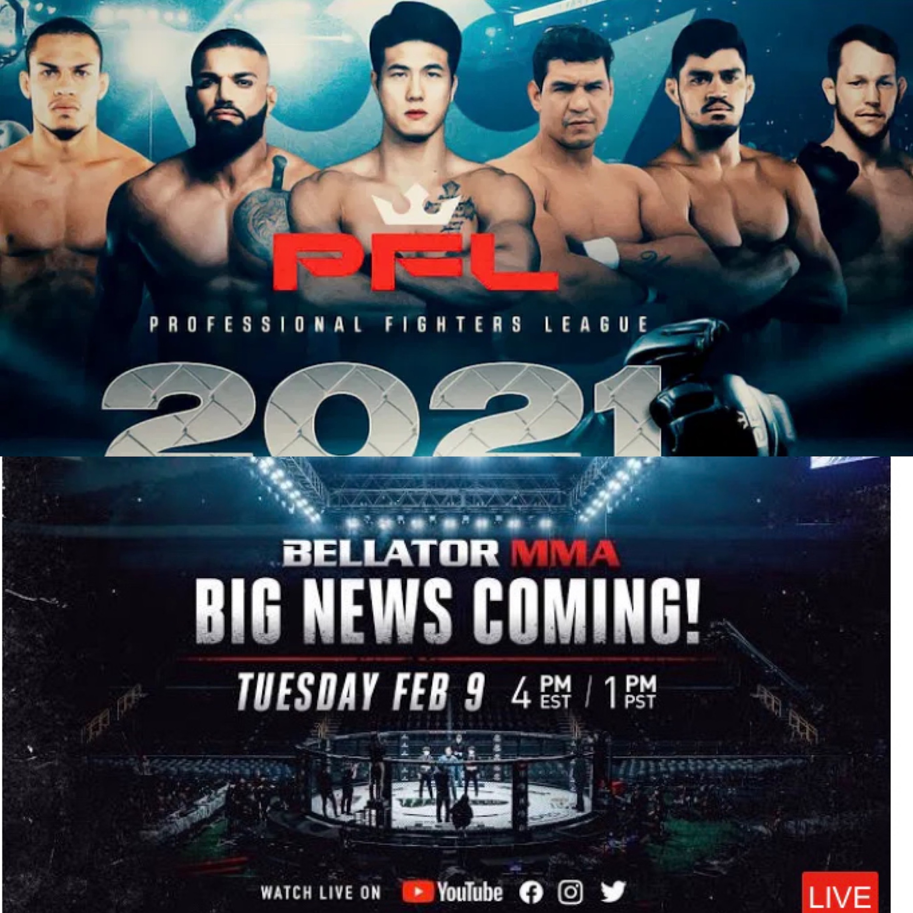 Big News From Bellator and PFL