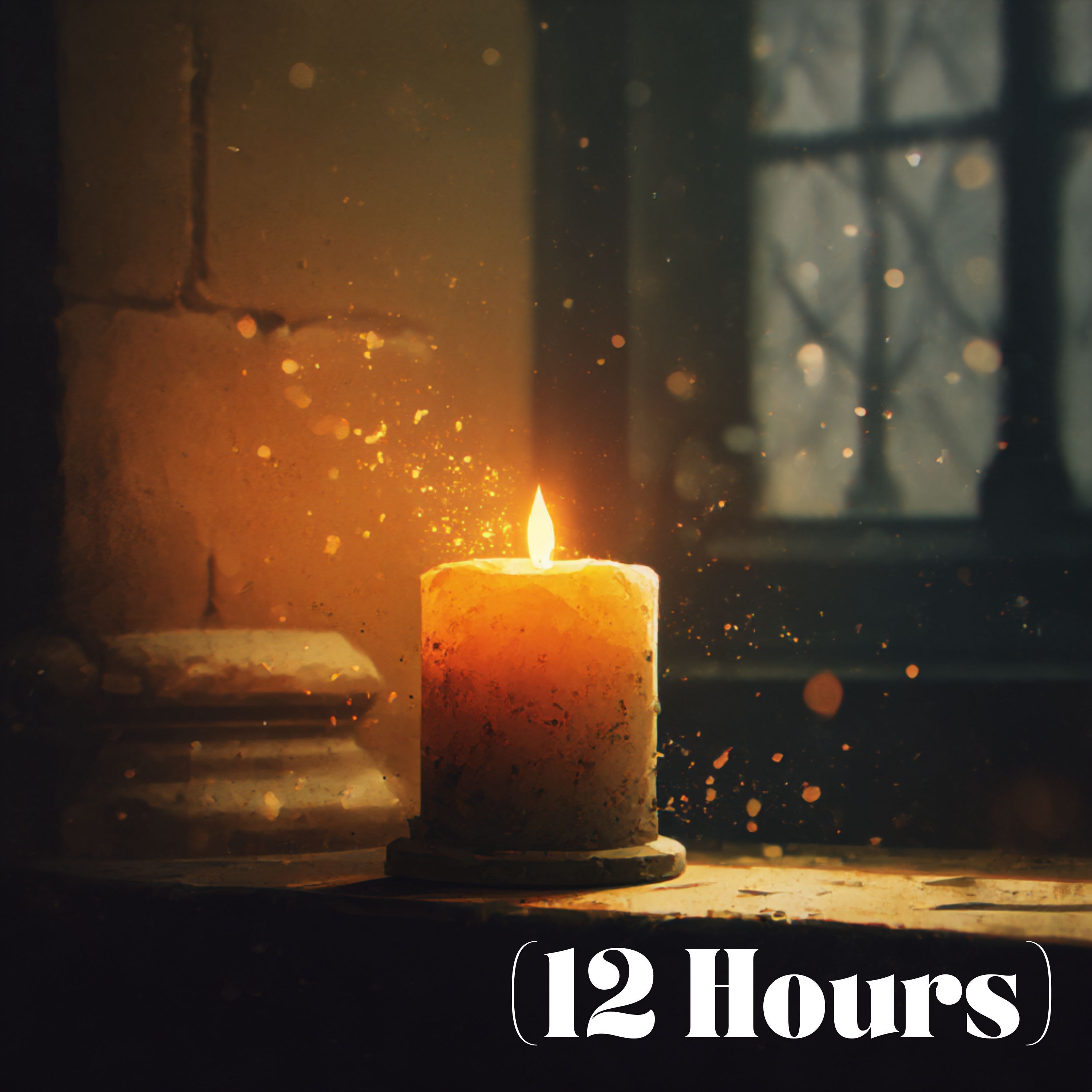 Candlelight Crackle | Sleep Sound (12 Hours)