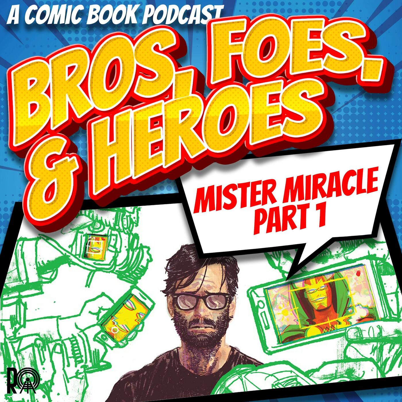 Mister Miracle Part 1 episode artwork