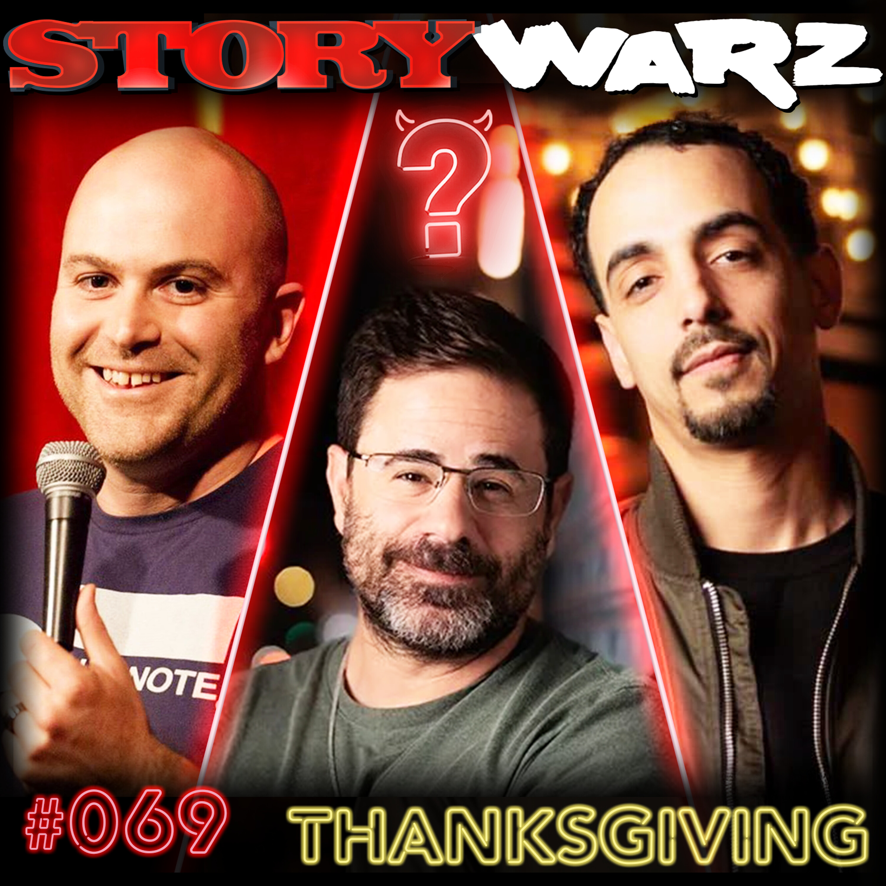 Episode art: 069. Yannis Pappas, Mike Finoia, Geo Perez | Thanksgiving