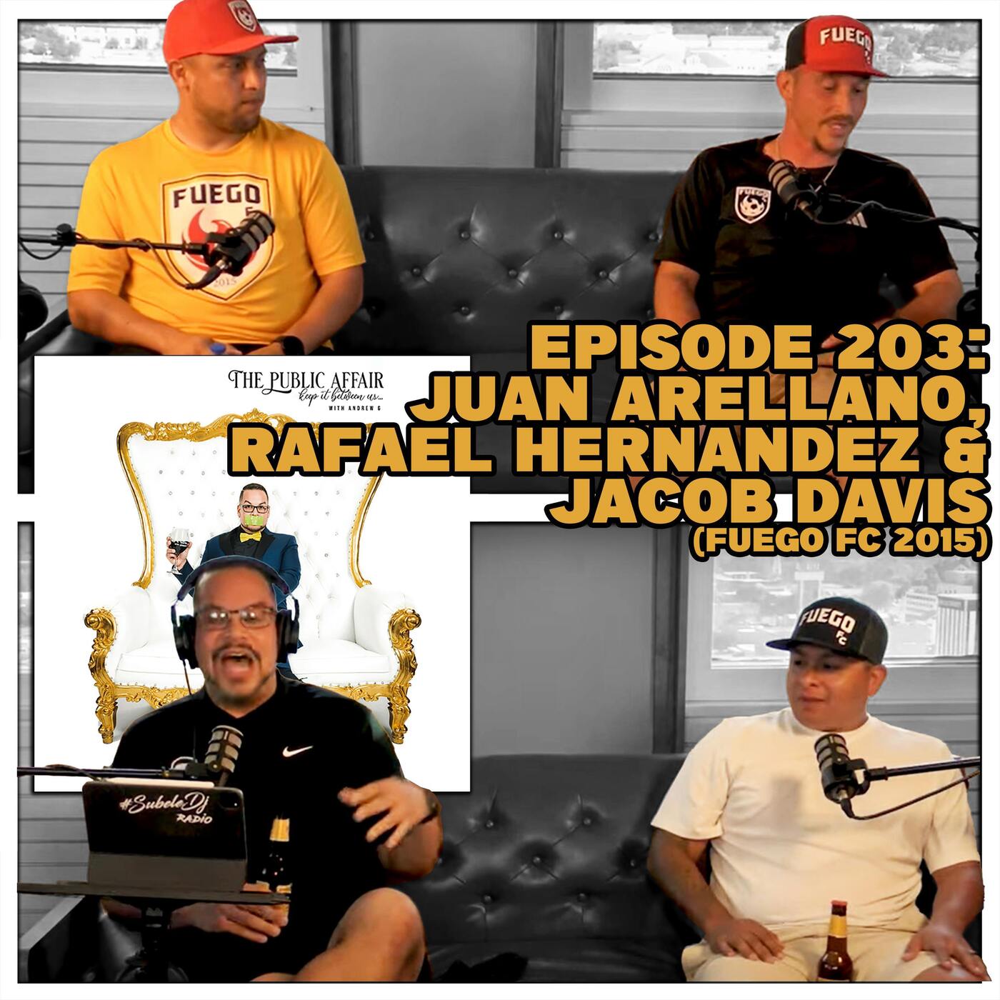 Juan Arellano, Rafael Hernandez & Jacob Davis (Fuego FC 2015) episode artwork