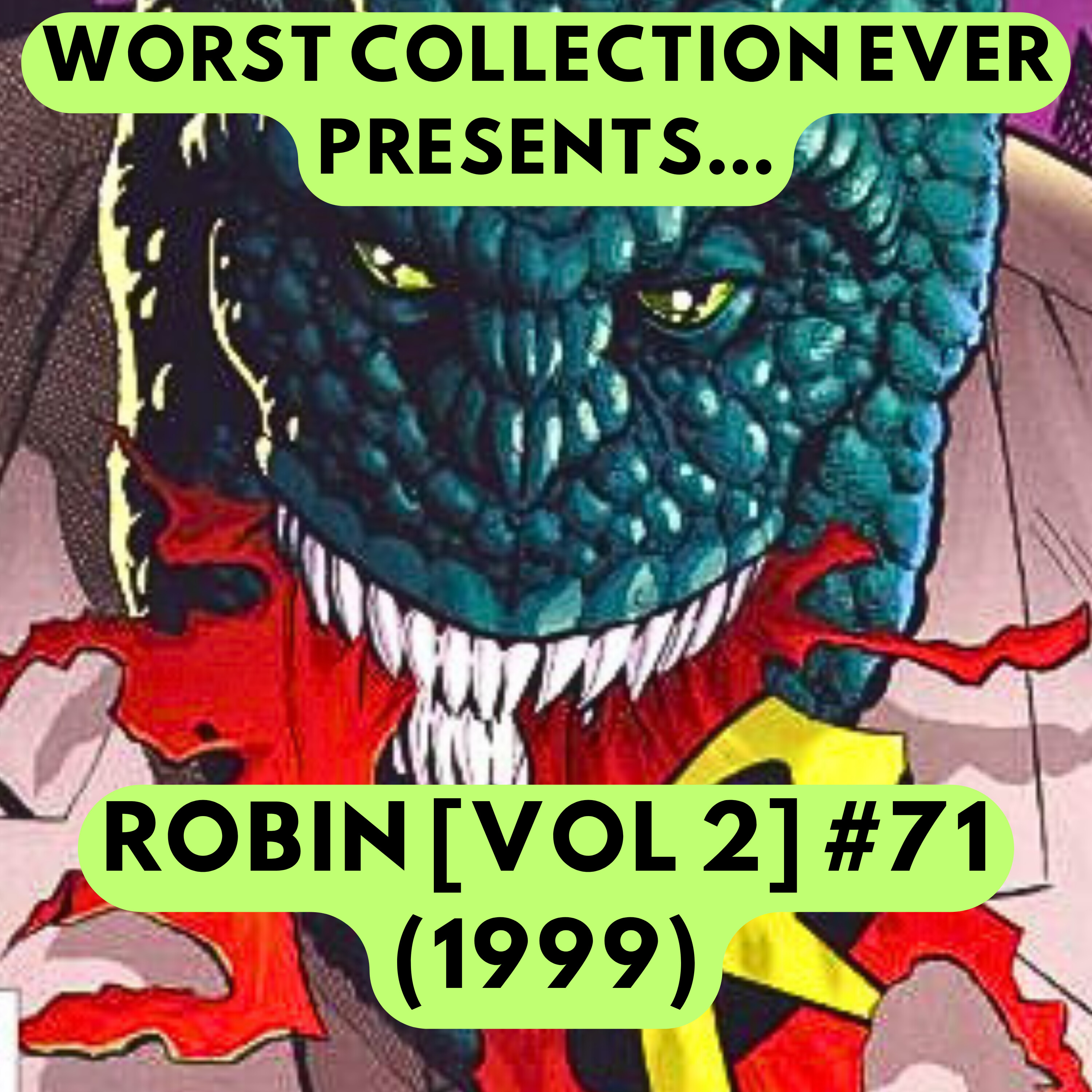Robin and Killer Croc