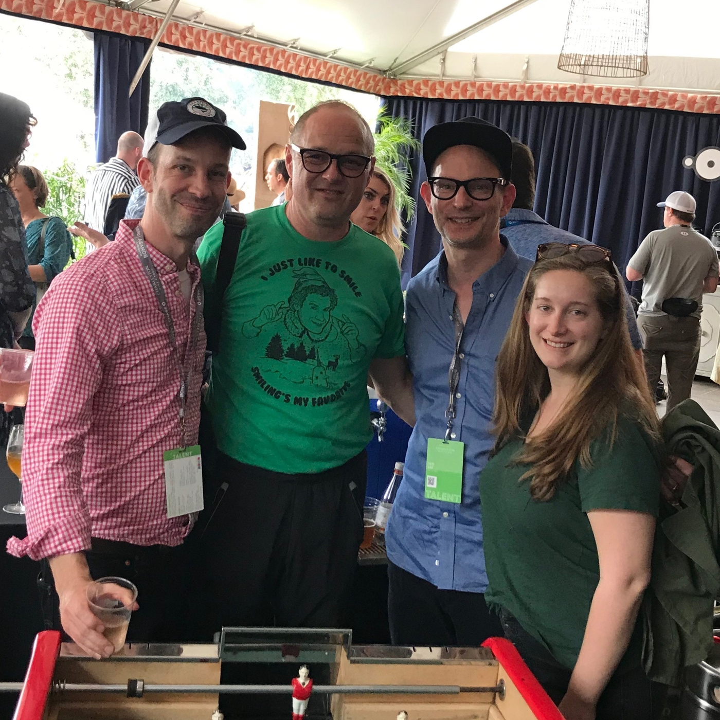 The Lee Bros and Robert Stehling at Charleston Wine + Food