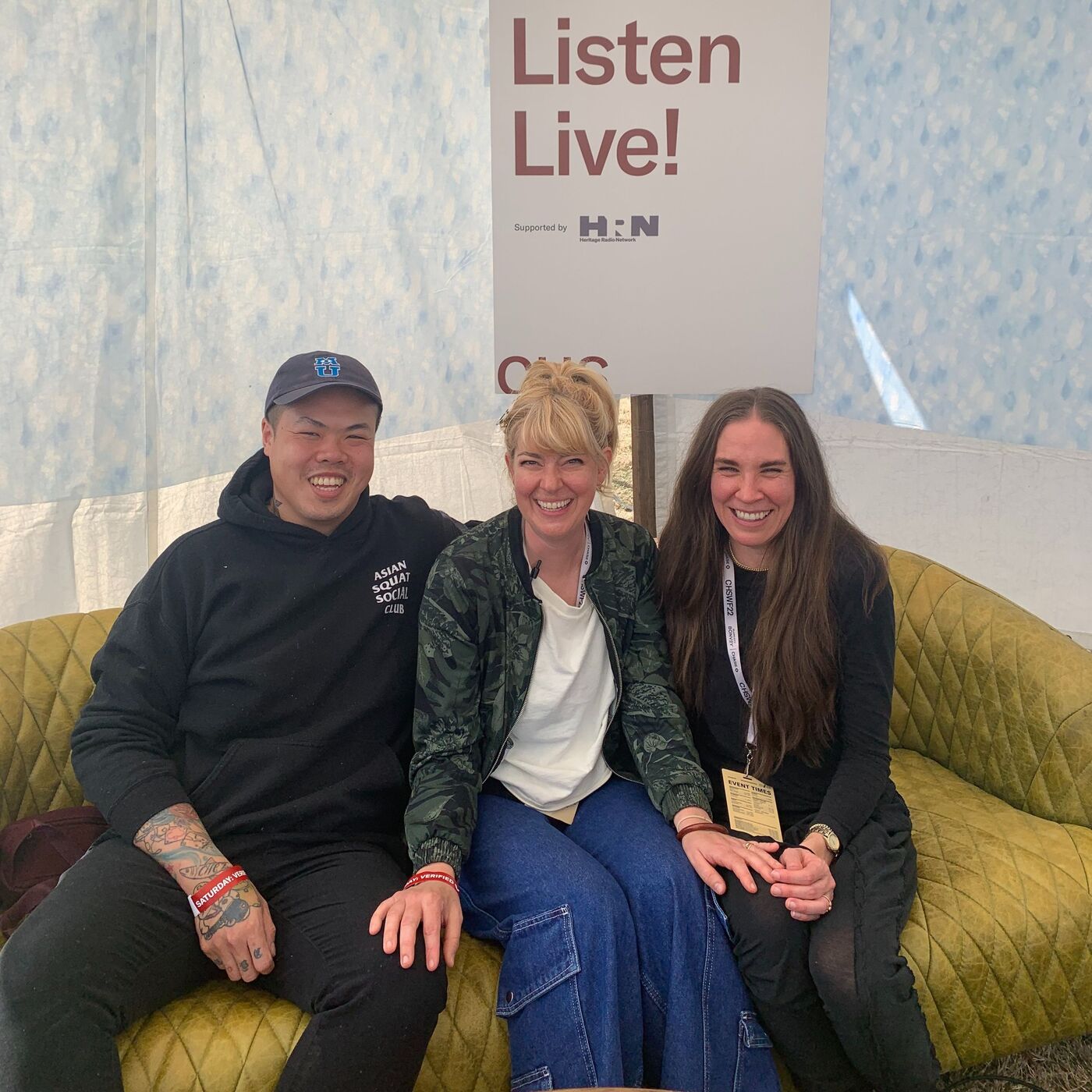 EffinB Radio with Corrie and Shuai Wang of Jackrabbit Filly at Charleston Wine + Food 2022