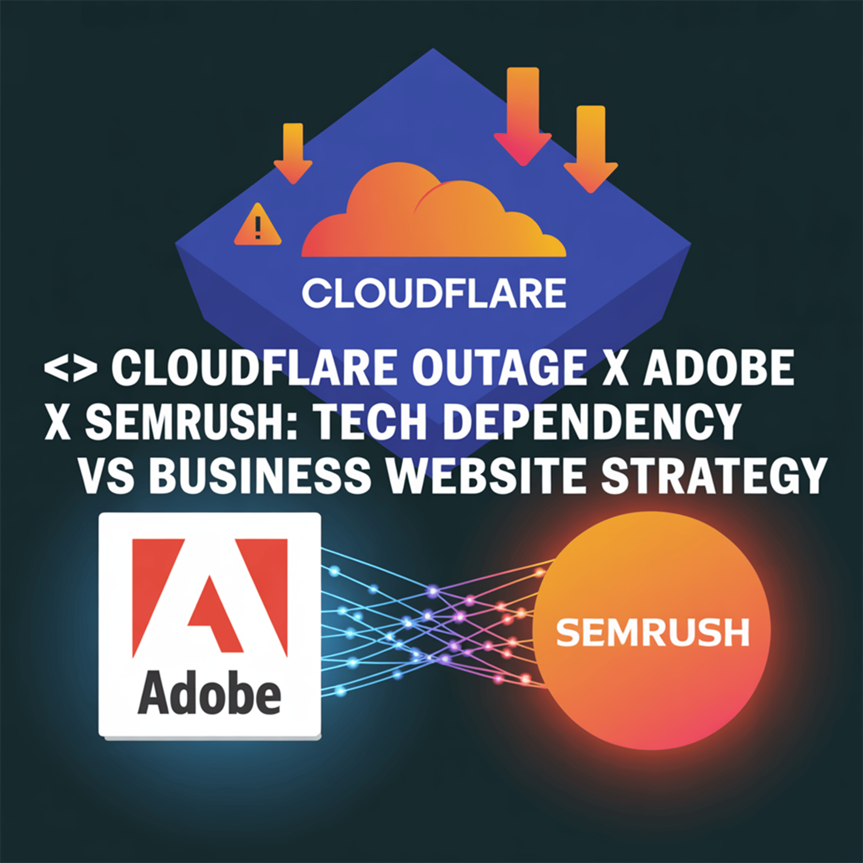Cloudflare Outage on Internet ⚠️; Adobe x Semrush Acquisition Deal: Tech Dependency vs Business Website Strategy with Favour Obasi-ike