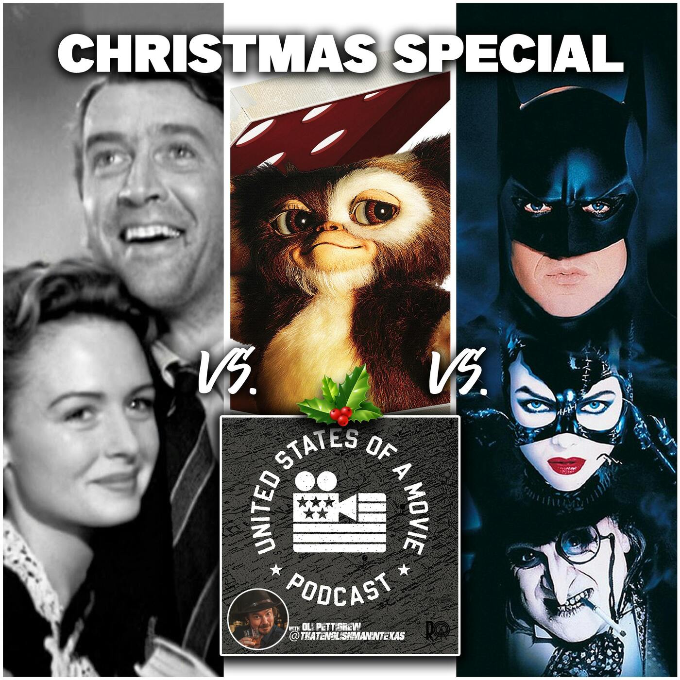 Christmas Special: It's A Wonderful Life vs Gremlins vs Batman Returns episode artwork