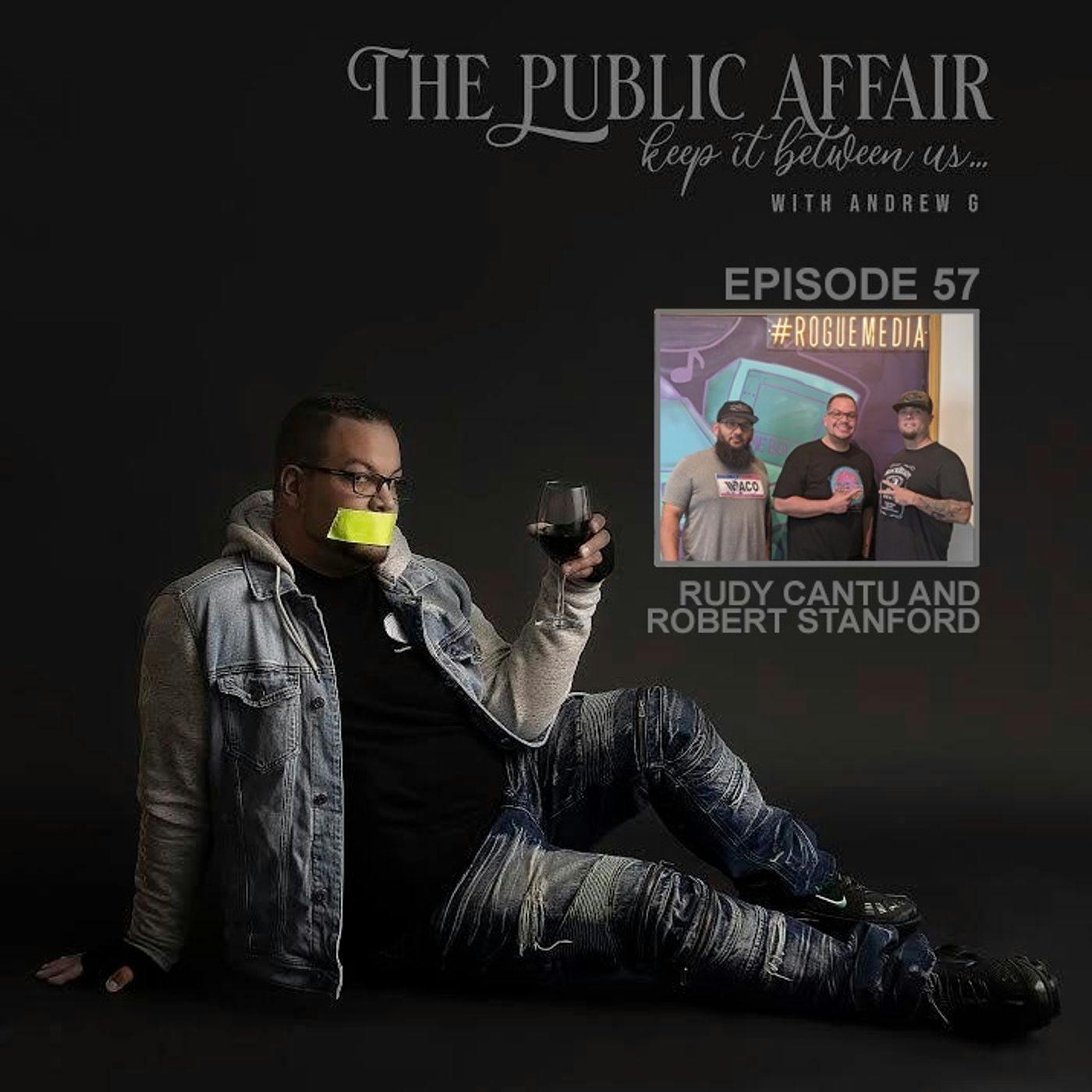Rudy Cantu and Robert Stanford episode artwork