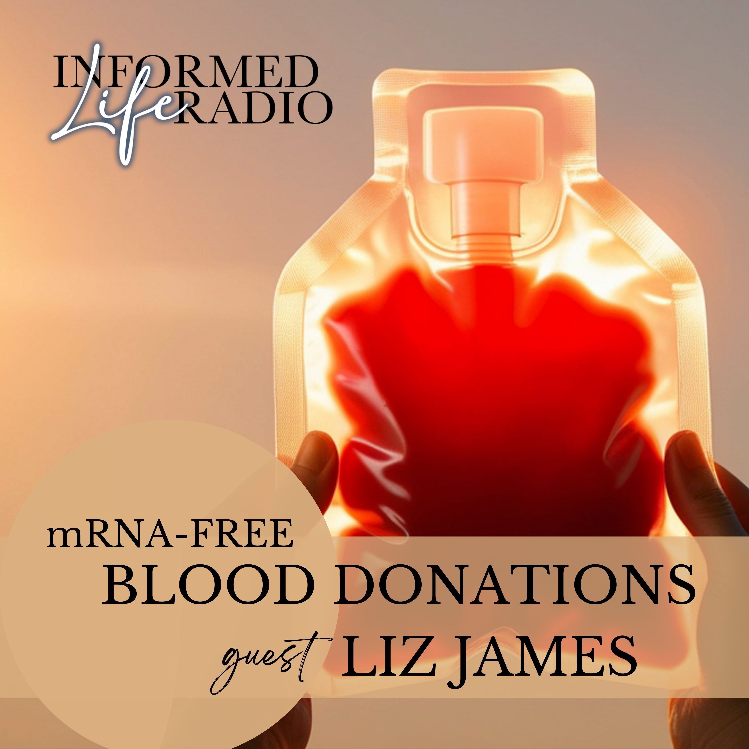 mRNA-Free Blood Donations episode artwork