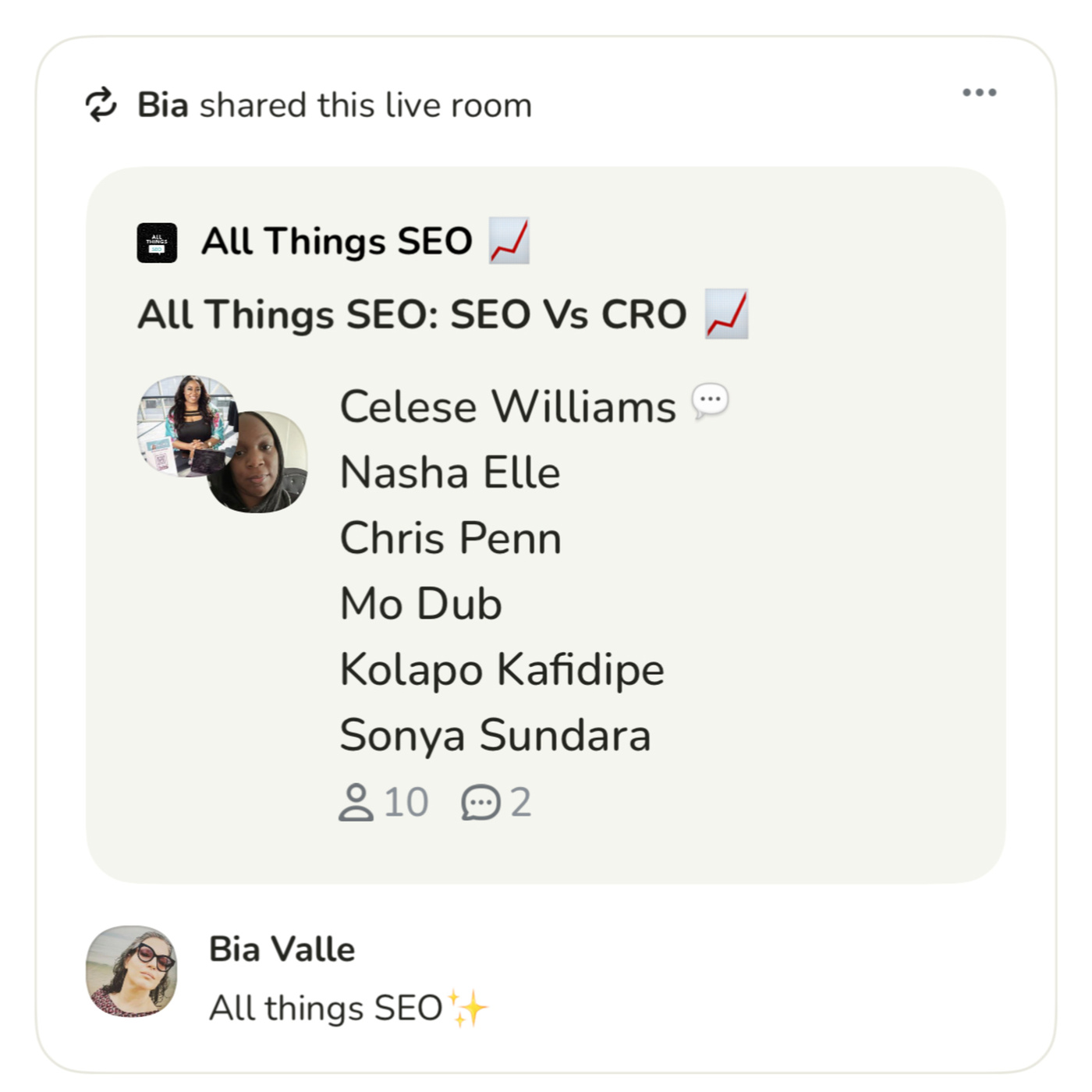 Unlocking Digital Success: Mastering SEO and CRO Strategies for Business Growth - Clubhouse Audio from All Things SEO House 🏡 - 230