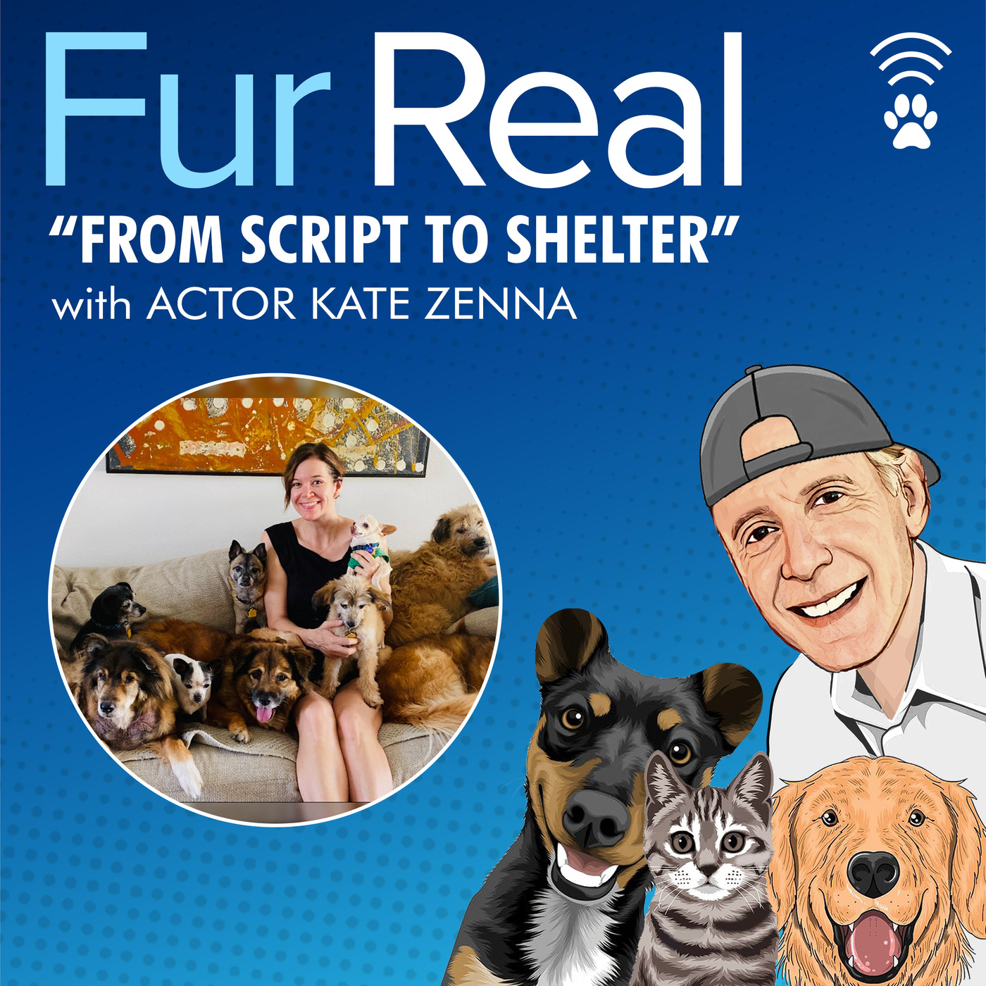 "FROM SCRIPT TO SHELTER" with Actor Kate Zenna