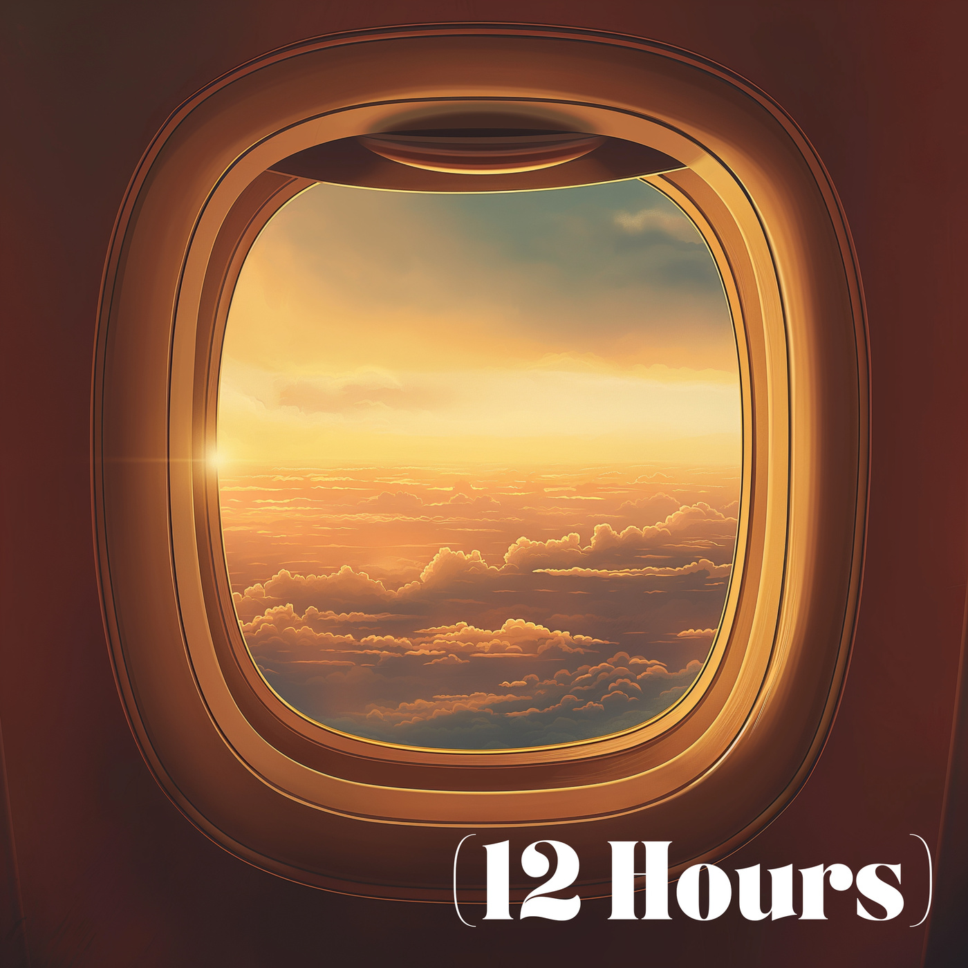 Brown Airplane Cabin Noise | Sleep Sound (12 Hours)