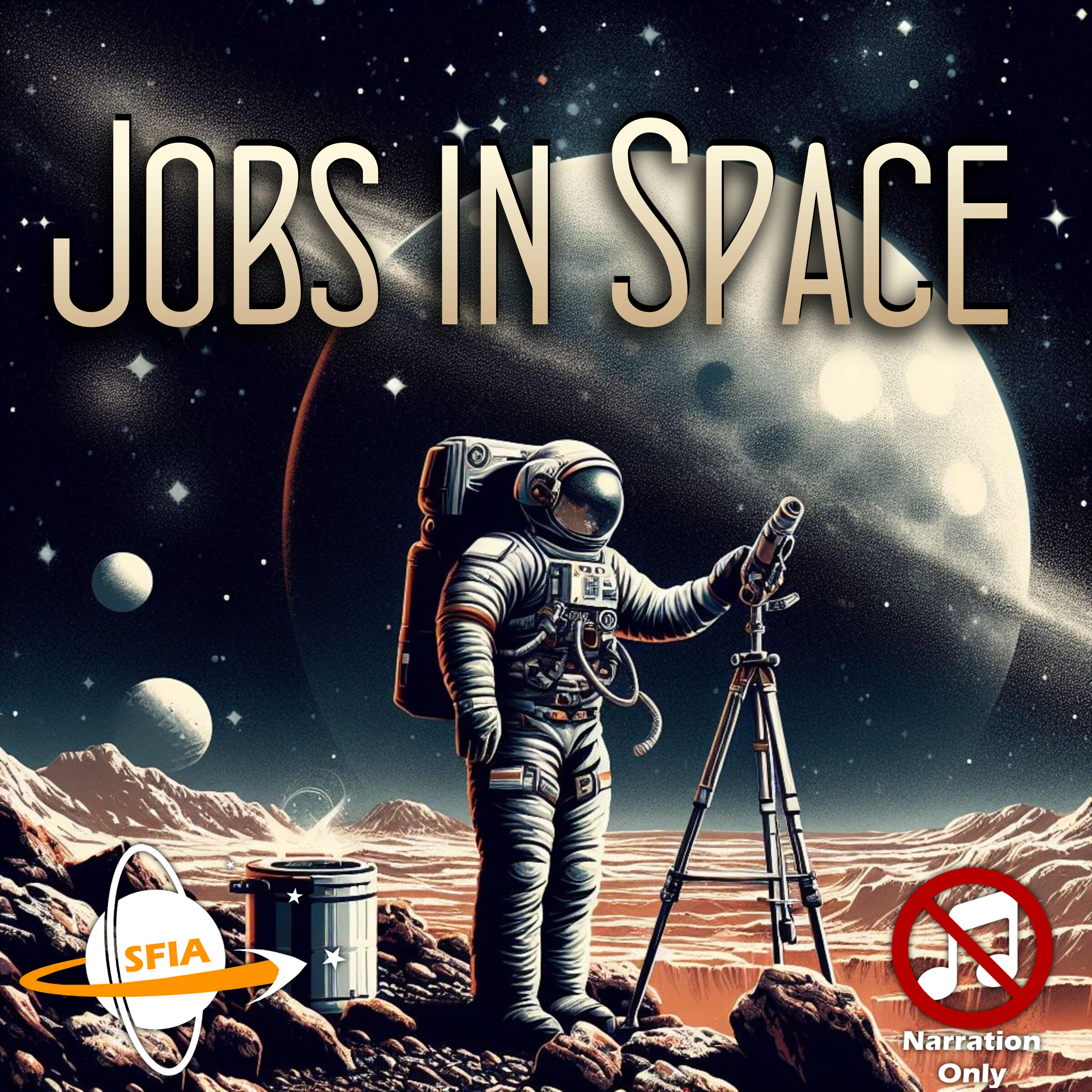 Jobs In Space (Narration Only)