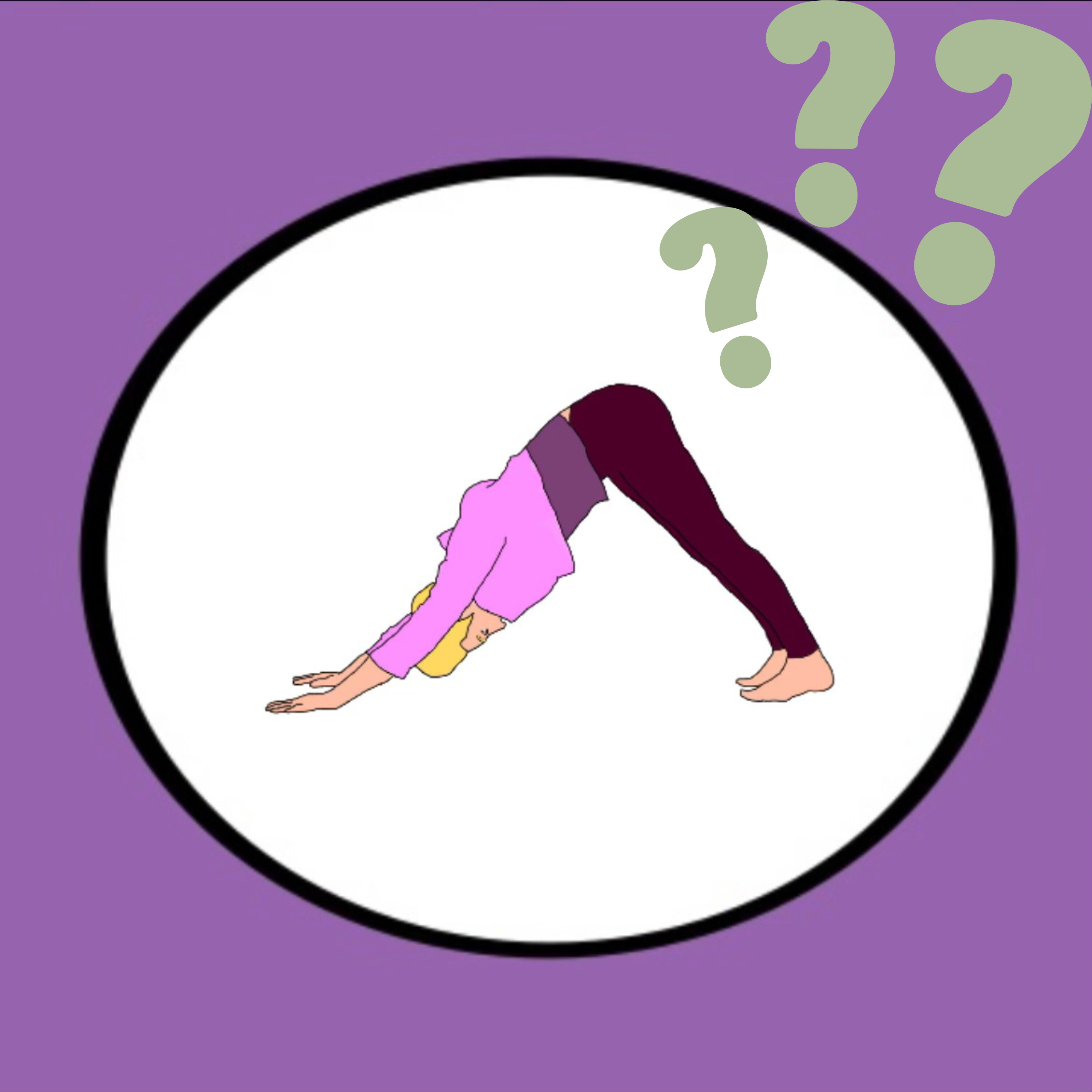 Q & A's continued - Lifted Heels in Downward Dog:  Is this normal?? episode artwork