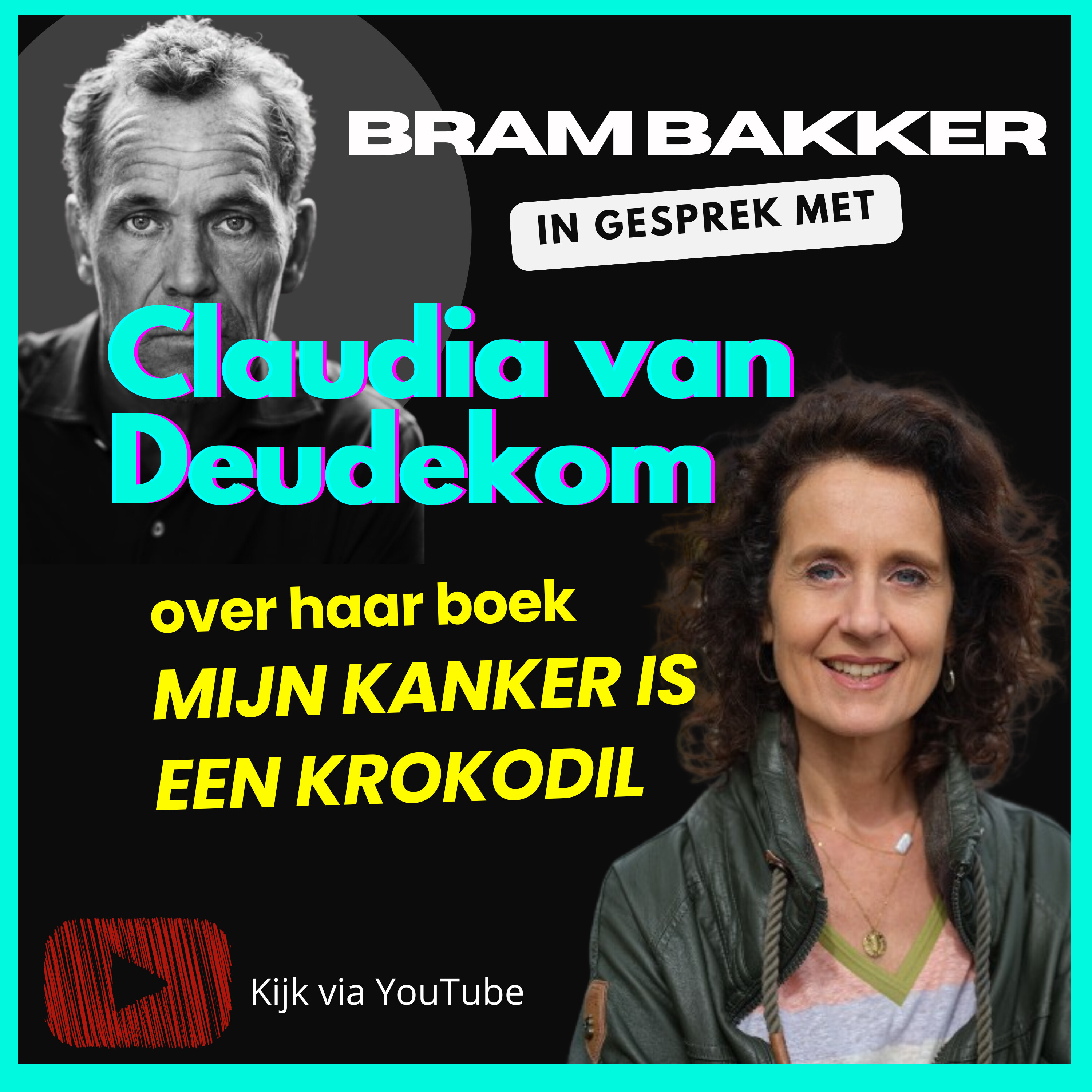 #17 Claudia van Deudekom over haar boek MIJN KANKER IS EEN KROKODIL