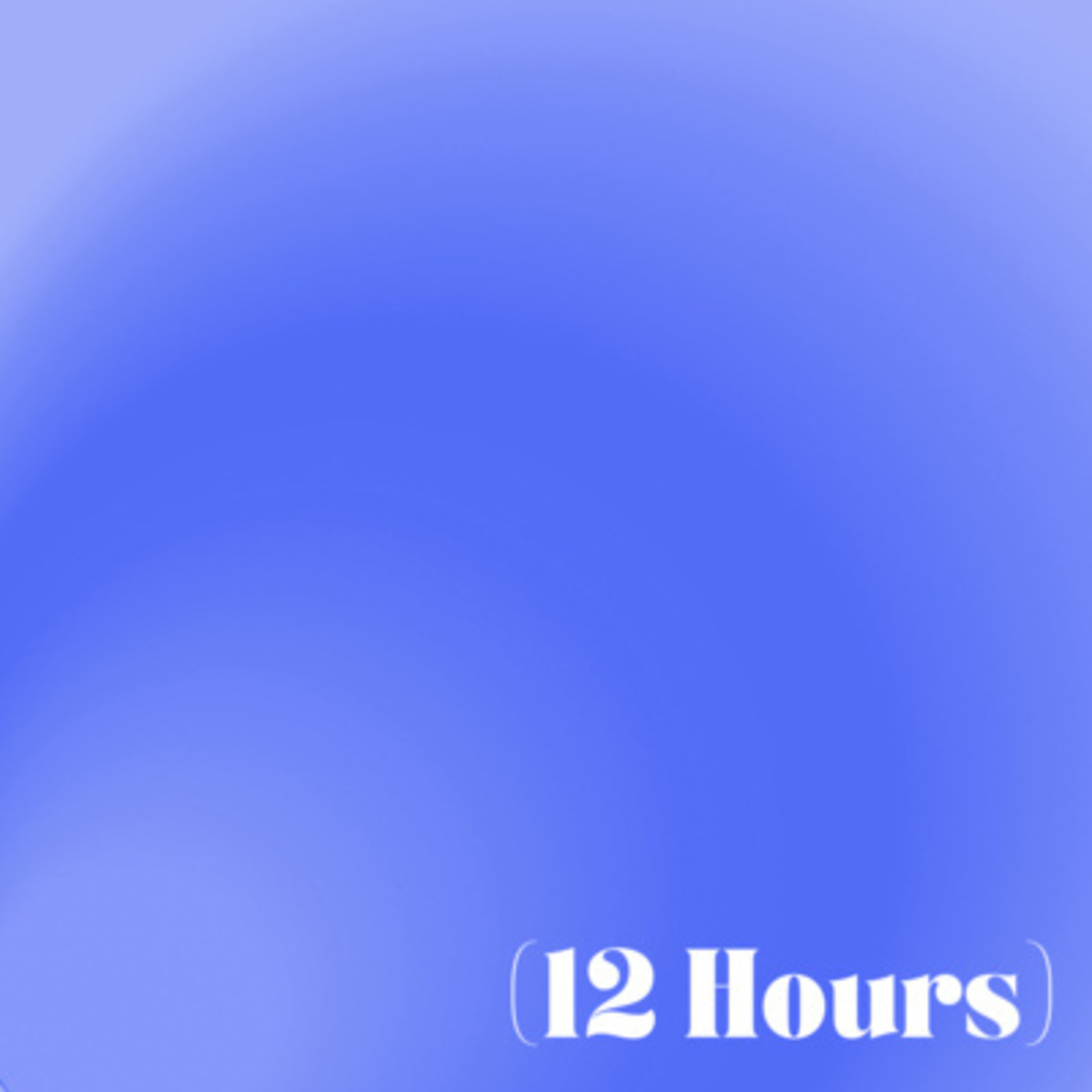 Blue Noise | Sleep Sound (12 Hours)