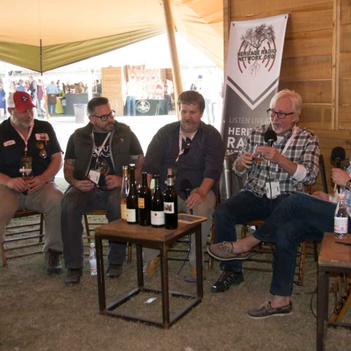 Episode 38: CHSWFF17: BBQ & Wine – Robert Sinskey, Matt Tunstall, Carey Bringle, and Blake Hartwick with The Grape Nation host Sam Benrubi