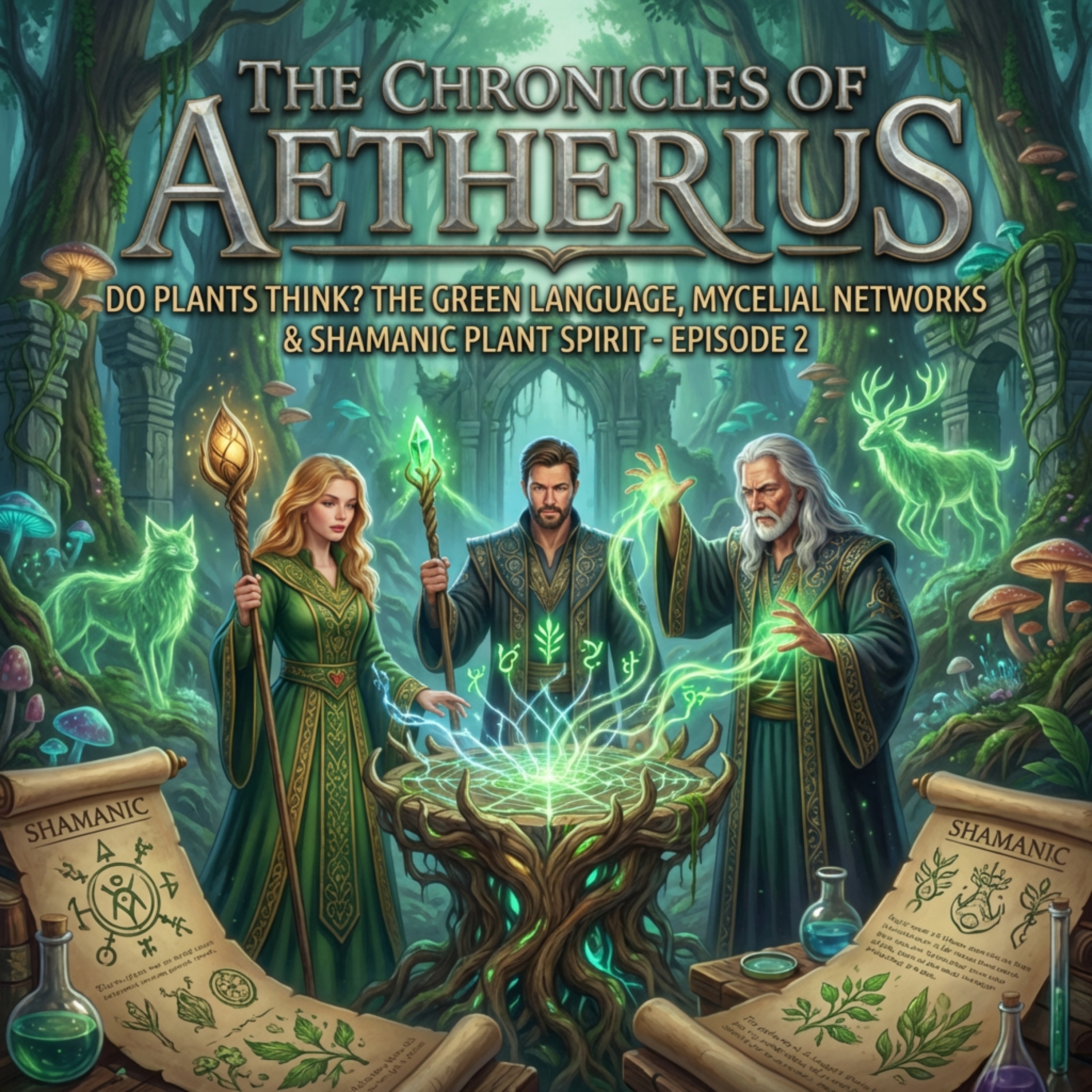 S3E2: Do Plants Think? The Green Language, Mycelial Networks & Shamanic Plant Spirit