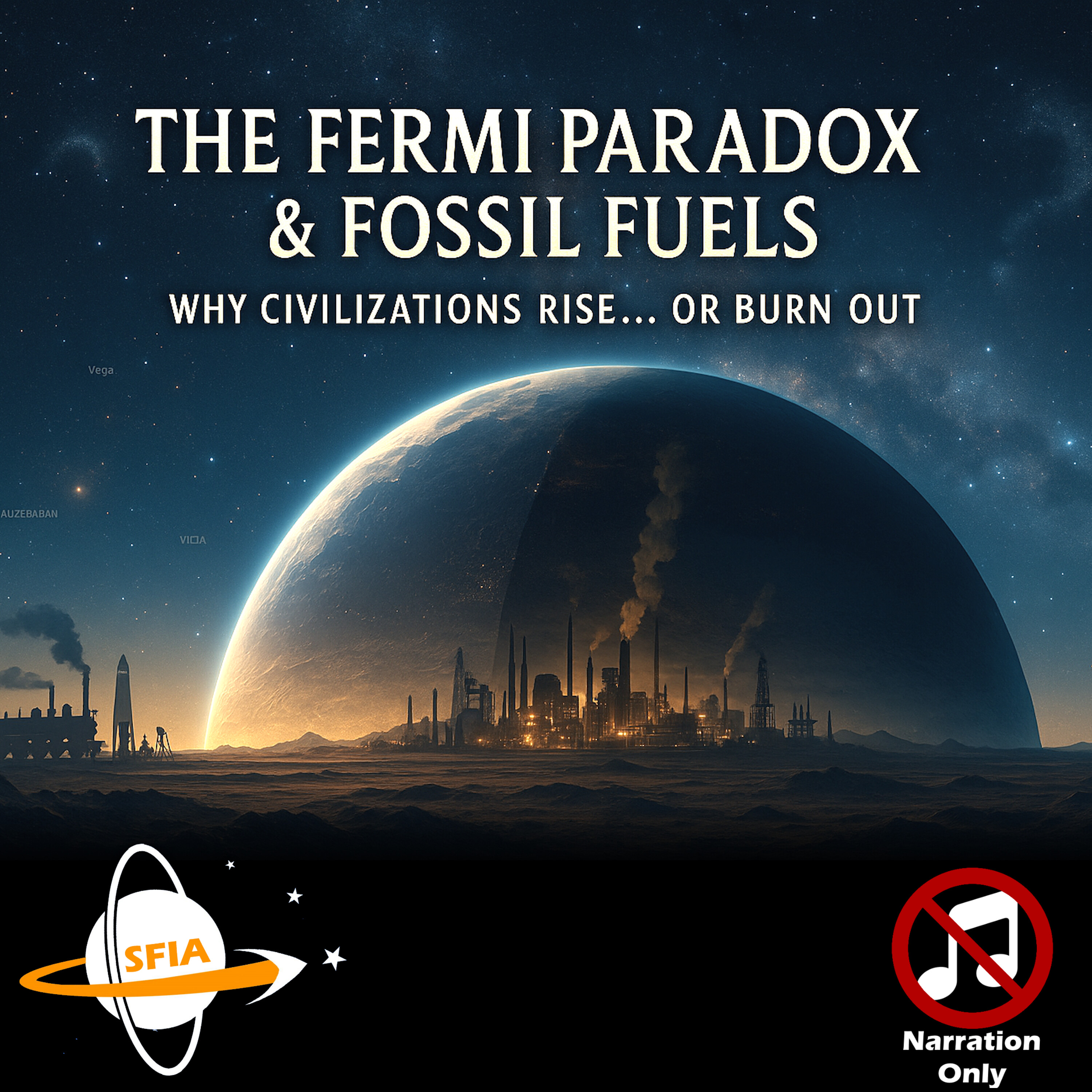 The Fermi Paradox & Fossil Fuels (Narration Only)