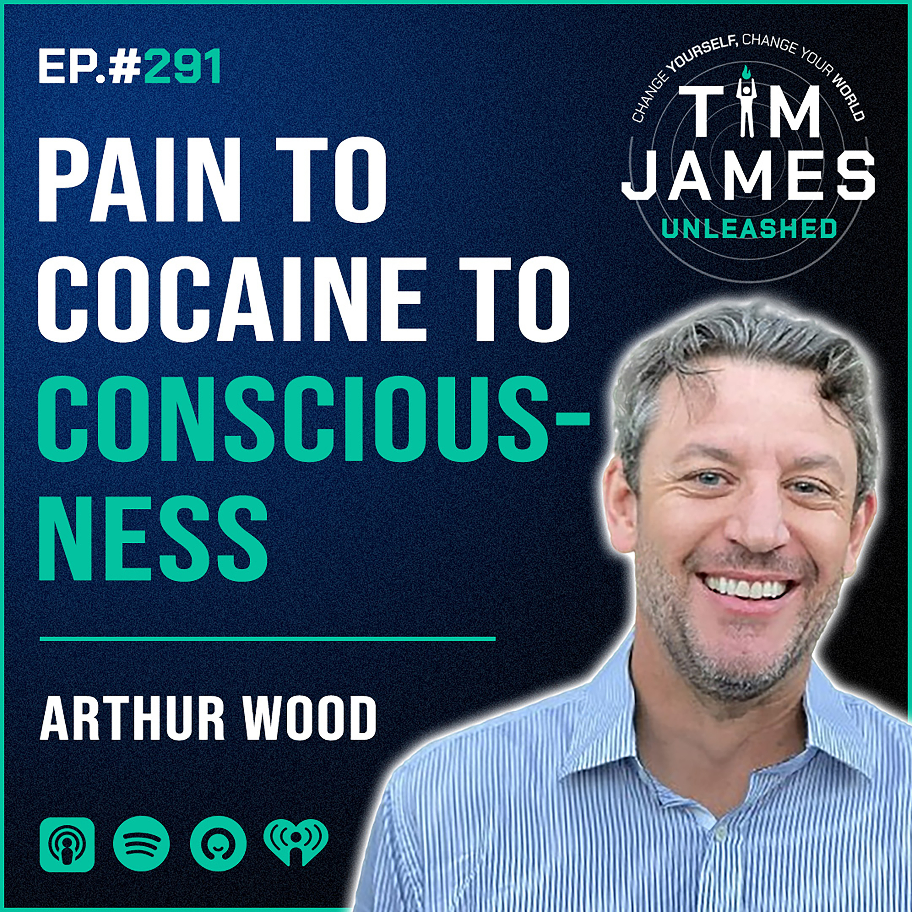291 - Episode #291 Arthur Wood, Pain To Cocaine To Consciousness