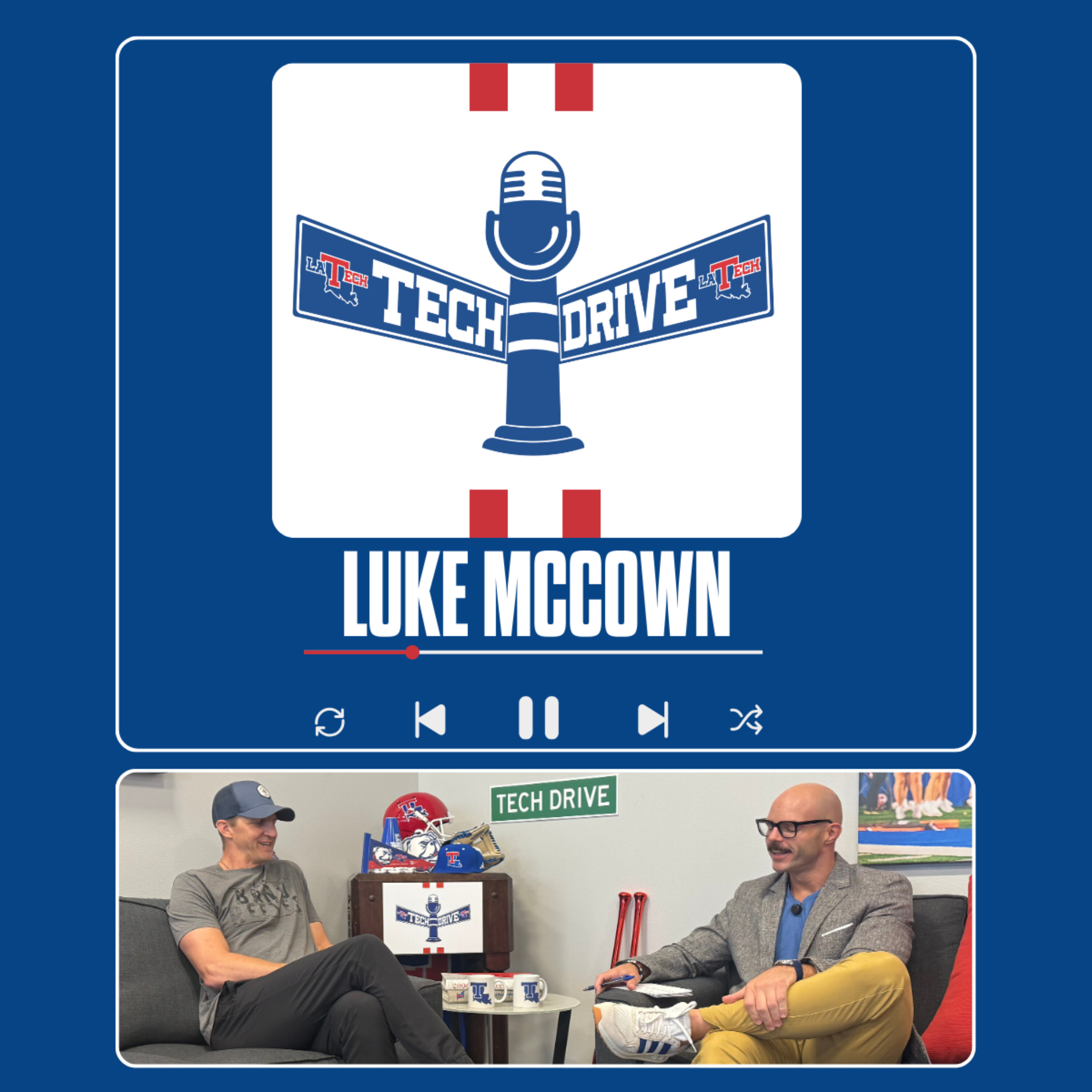 Tech Drive - Luke McCown (Tech Hall of Fame QB) episode artwork