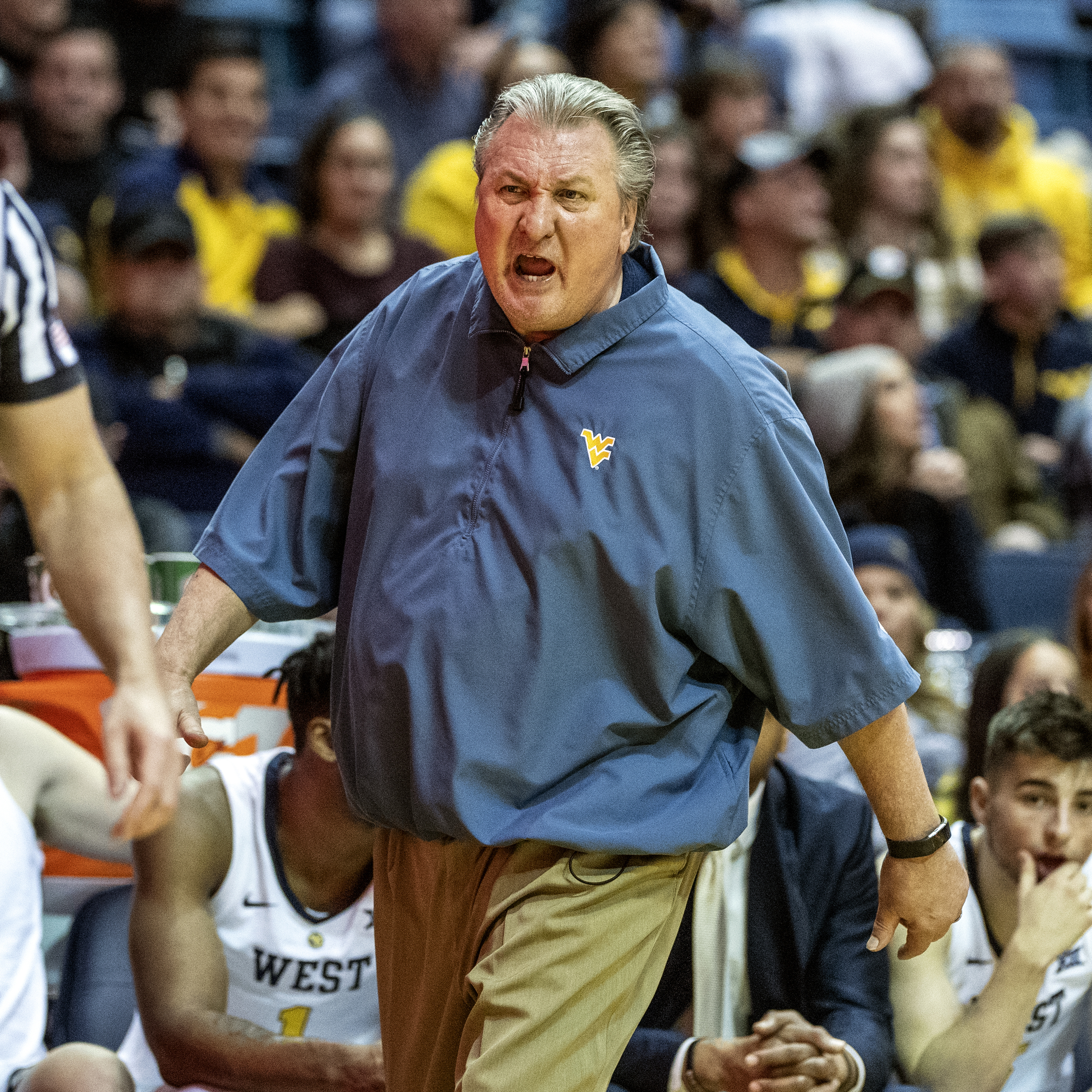 West Virginia coach Bob Huggins - 12-11-19