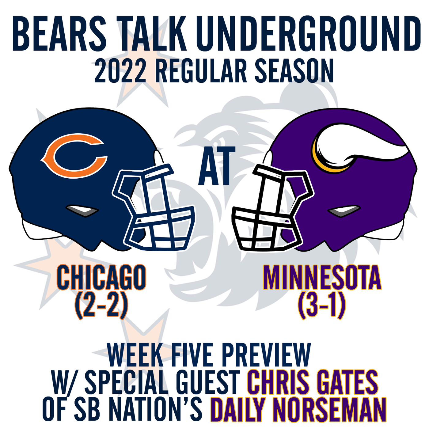 Week Five Preview - Bears at Vikings w/Chris Gates of SB Nation’s Daily Norseman episode artwork