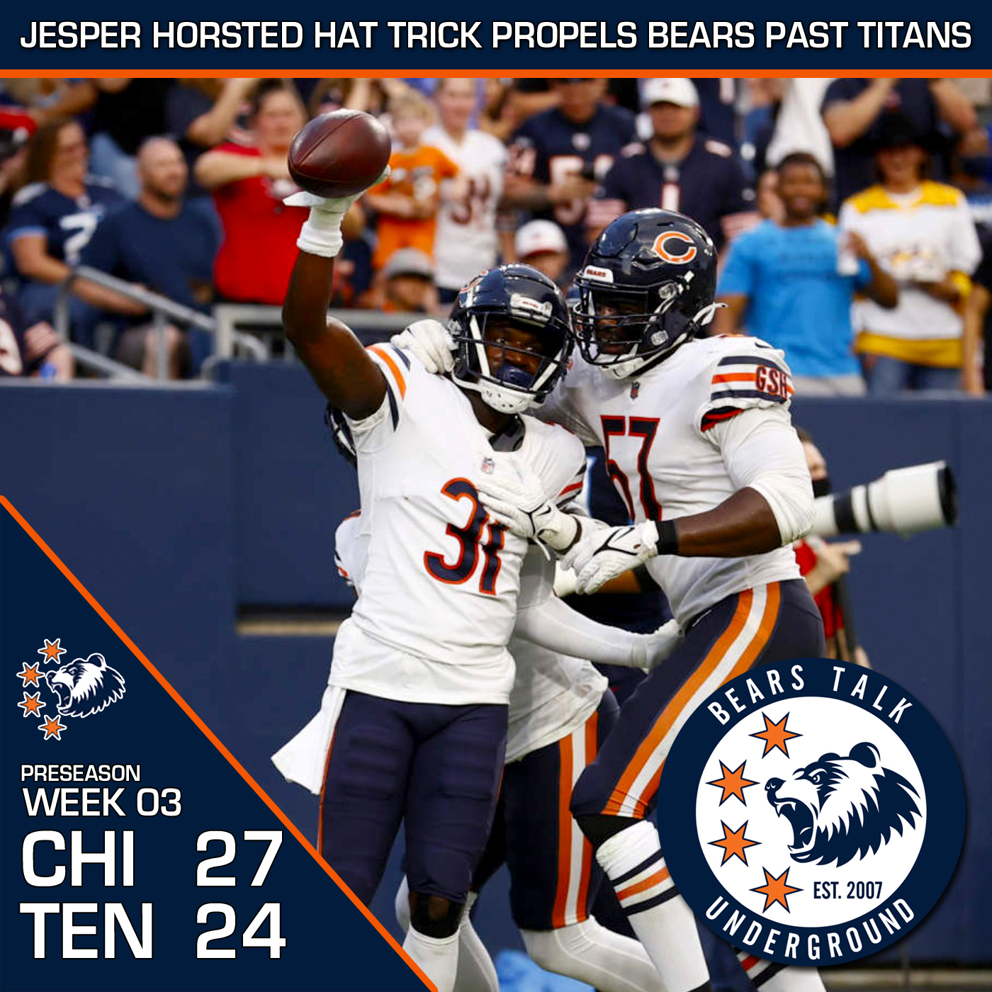 Pre-Season Week Three Review - Jesper Horsted Show & 53-Man Roster episode artwork