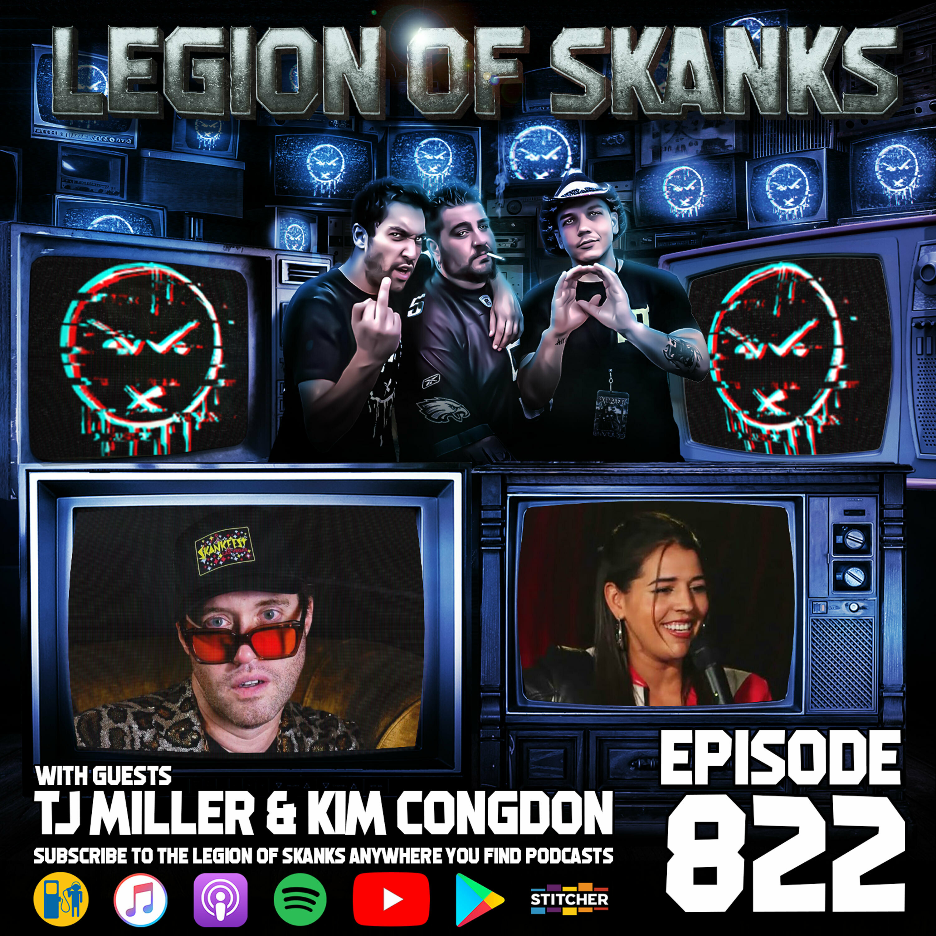 Episode #822 - LOS v. The Stand - TJ Miller & Kim Congdon