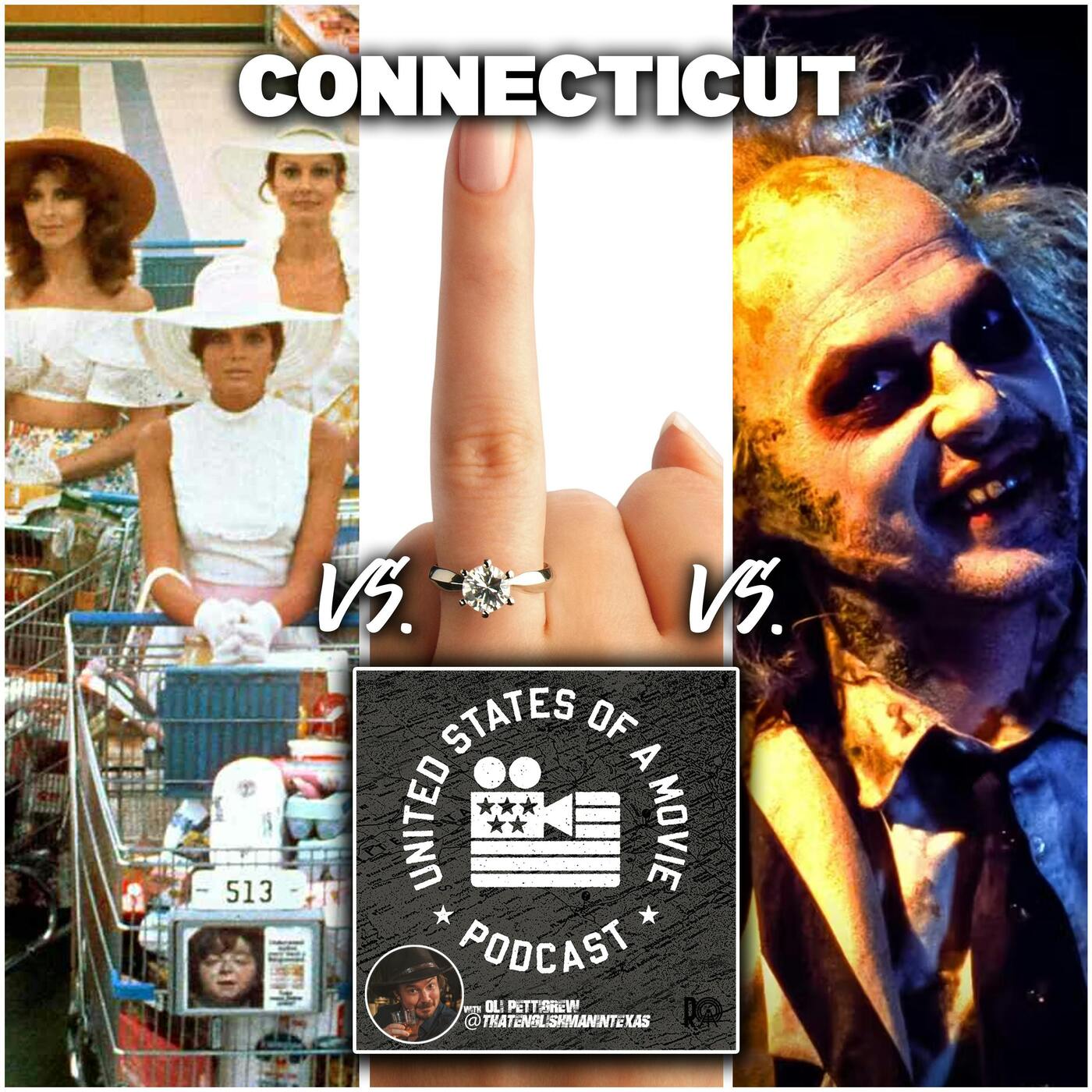 Connecticut - The Stepford Wives (1975) vs The Family Stone vs Beetlejuice