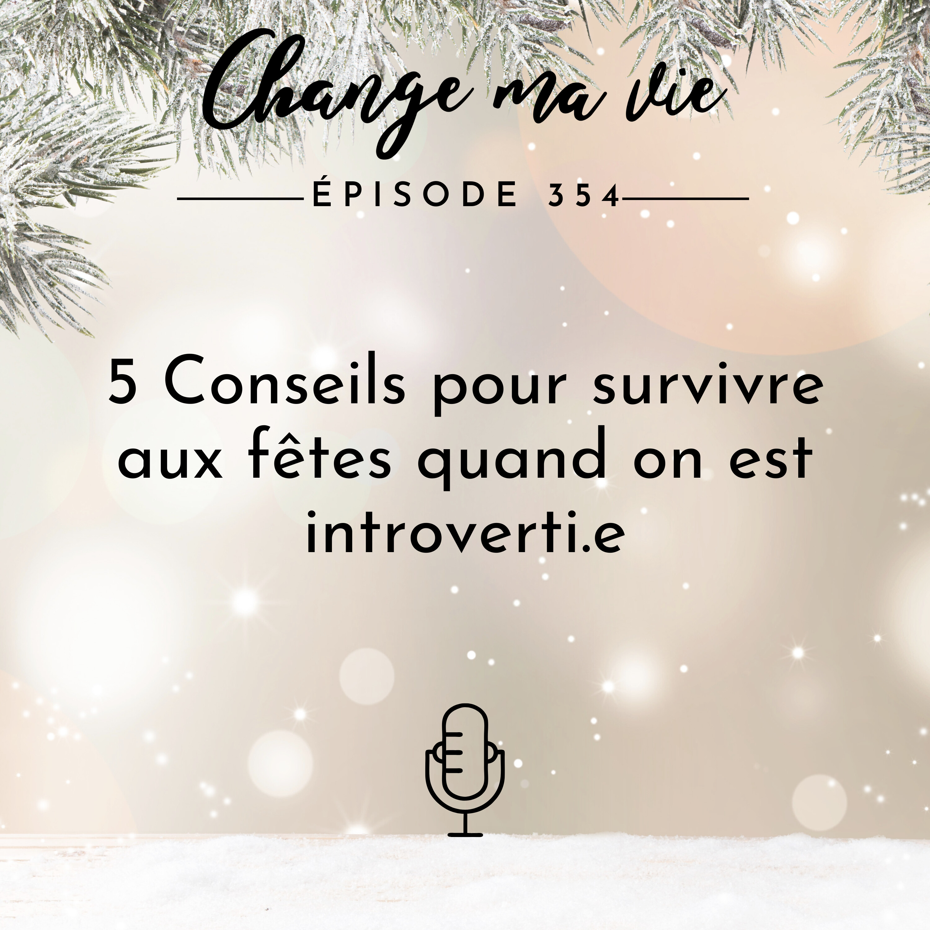 (354) 5 Conseils pour survivre aux fêtes quand on est introverti.e