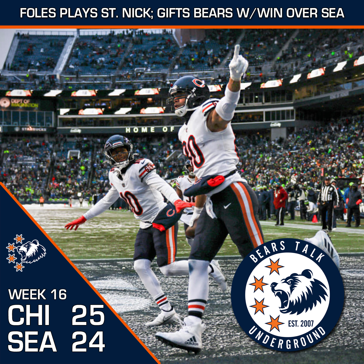 Week Sixteen Review - Foles Leads Bears to Late Win Over Seahawks episode artwork