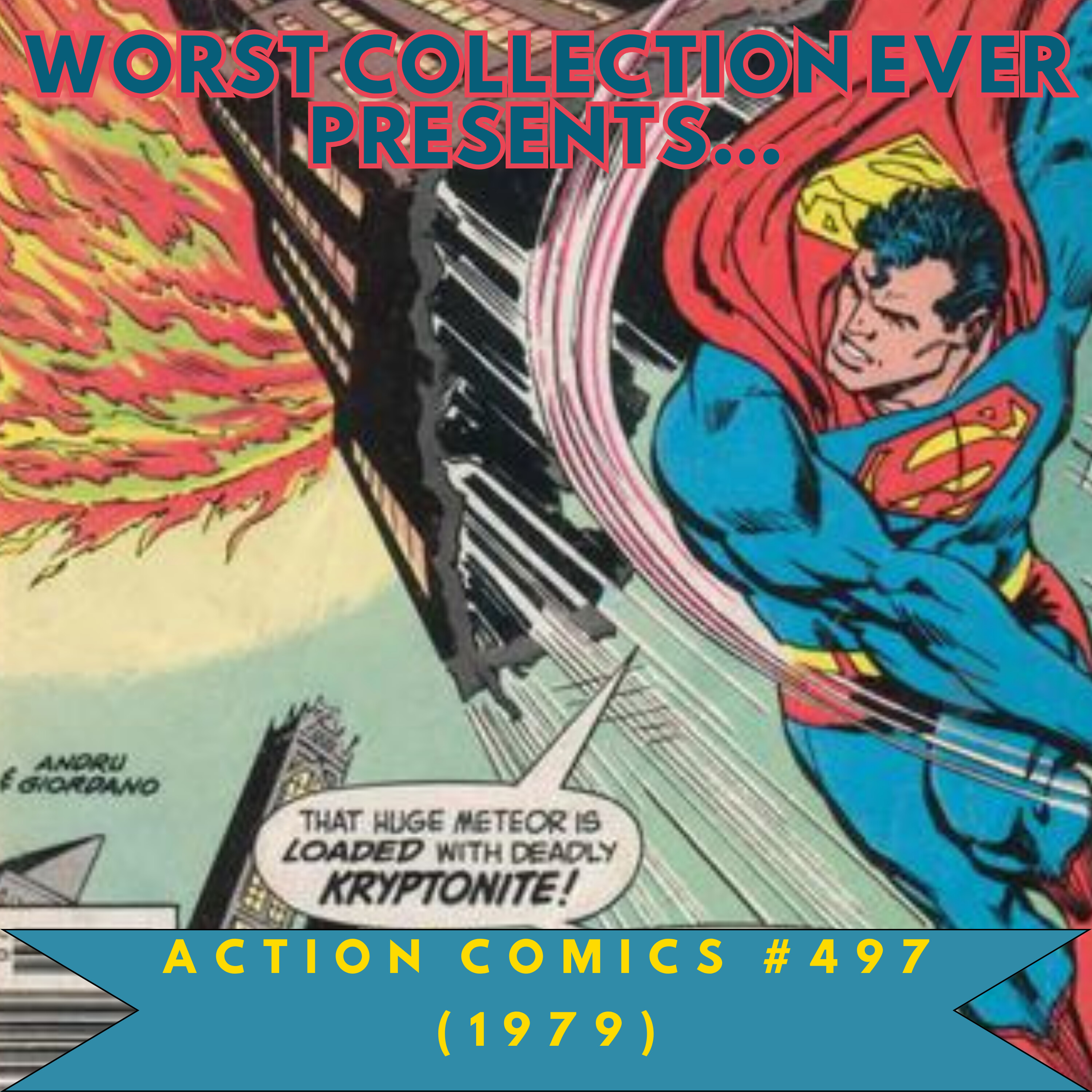 cover of episode Superman Throws a Building at a Meteor