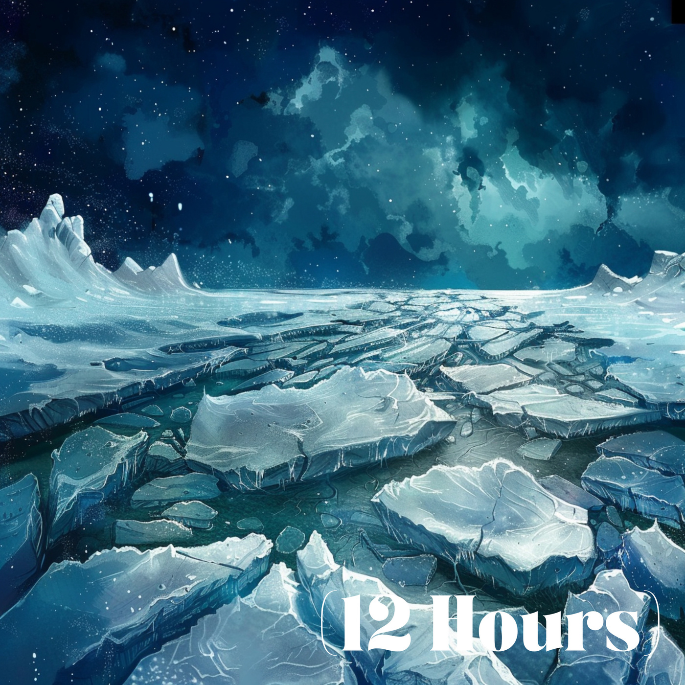 Ice Crackling in the Arctic | Sleep Sound (12 Hours)