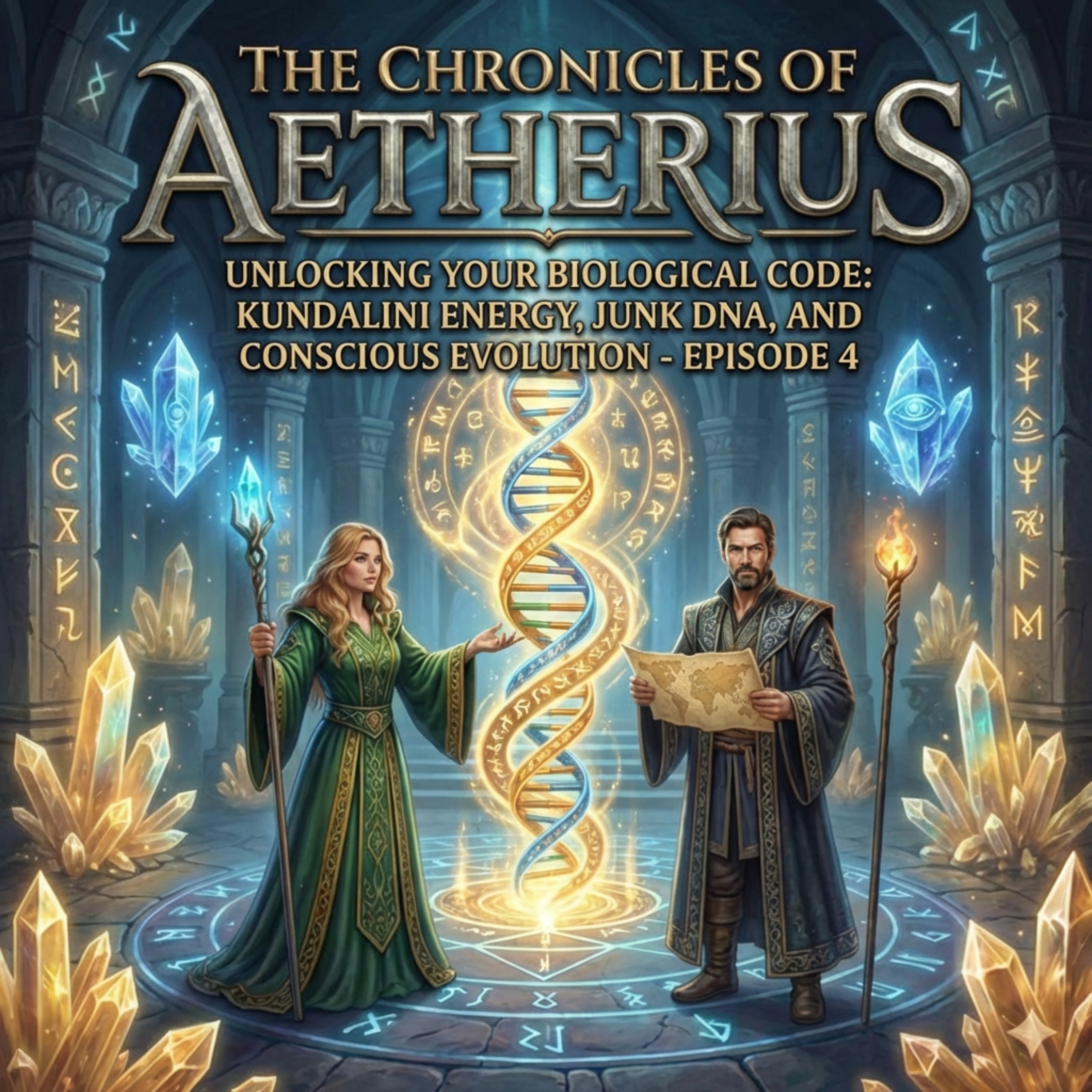 S3E4: Unlocking Your Biological Code: Kundalini Energy, Junk DNA, and Conscious Evolution