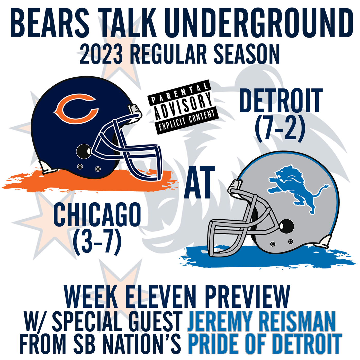 Week Eleven Preview - Bears at Lions w/Jeremy Reisman from The Pride of Detroit episode artwork