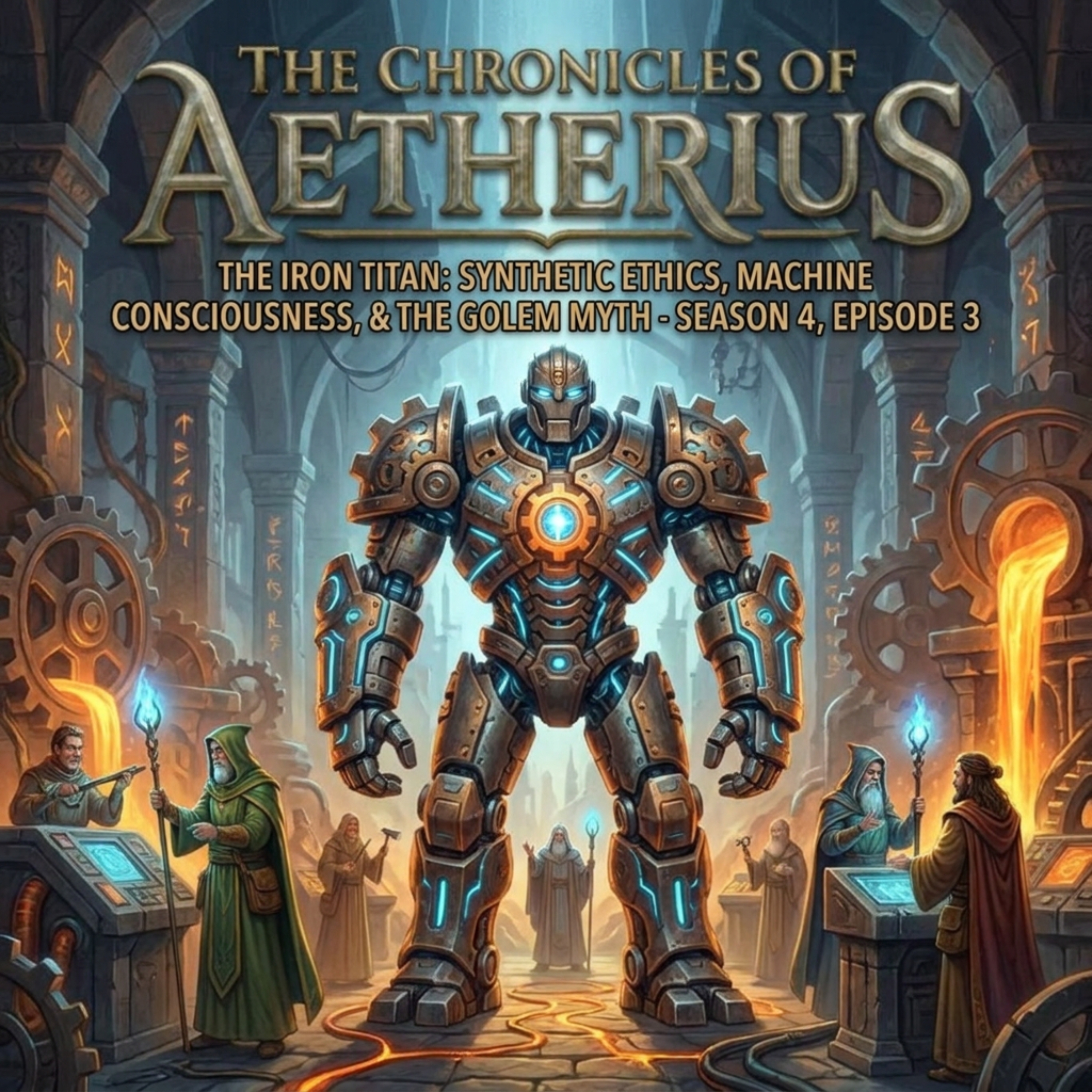 The Iron Titan: Synthetic Ethics, Machine Consciousness, and the Golem Myth